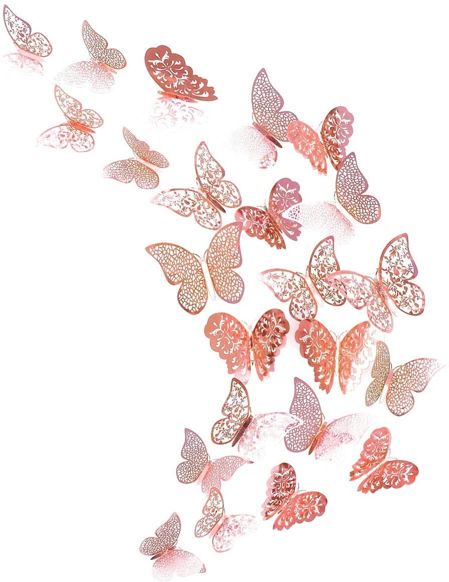 Rose Gold Butterflies Wallpapers Top Free Rose Gold Butterflies Backgrounds WallpaperAccess
