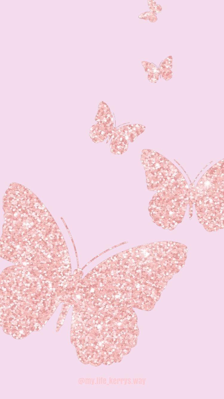 Rose Gold Butterflies Wallpapers Top Free Rose Gold Butterflies