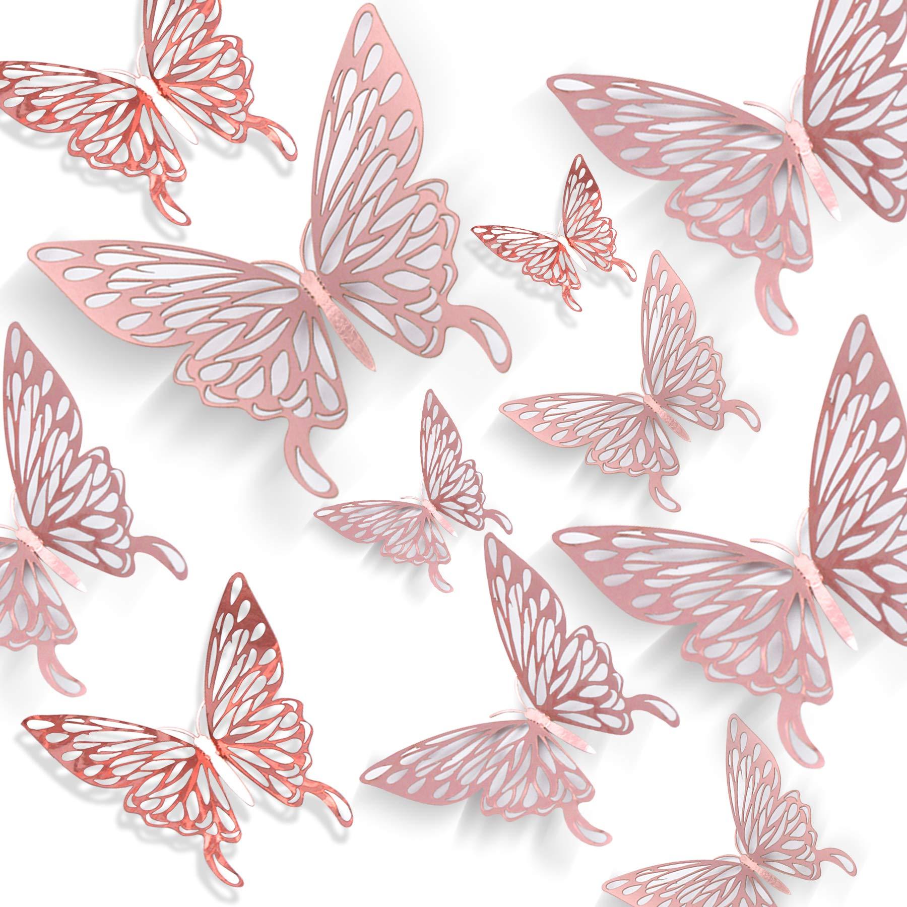 Rose Gold Butterflies Wallpapers Top Free Rose Gold Butterflies