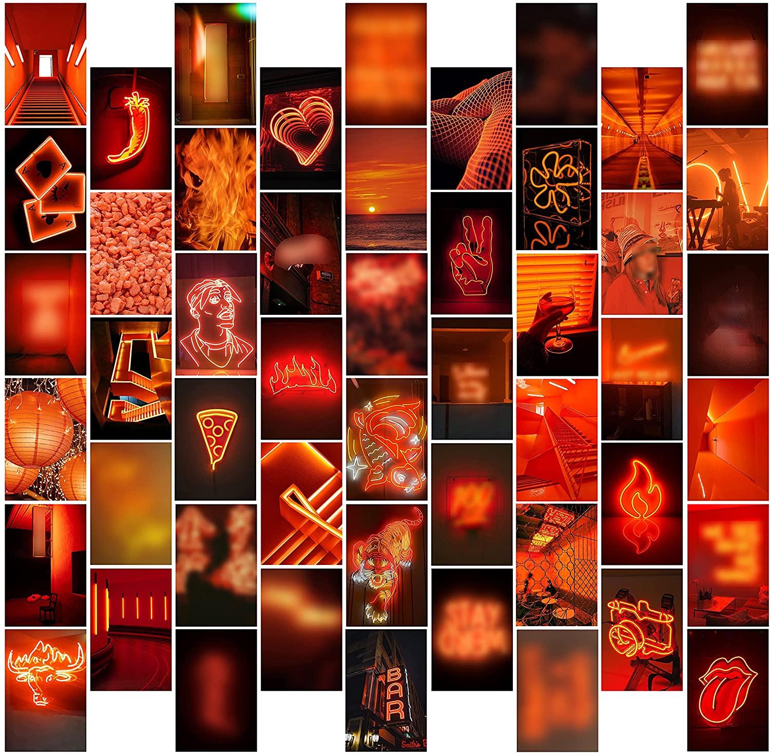 Neon Orange Aesthetic Wallpapers Top Free Neon Orange Aesthetic