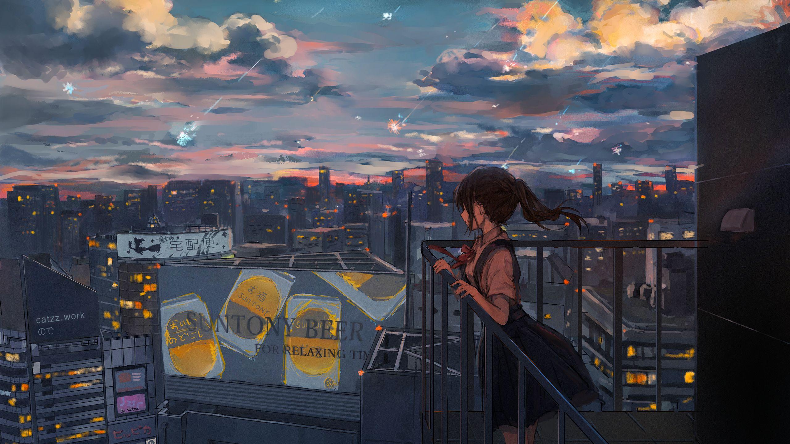 Relaxing Anime 4K Wallpapers Top Free Relaxing Anime 4K Backgrounds WallpaperAccess