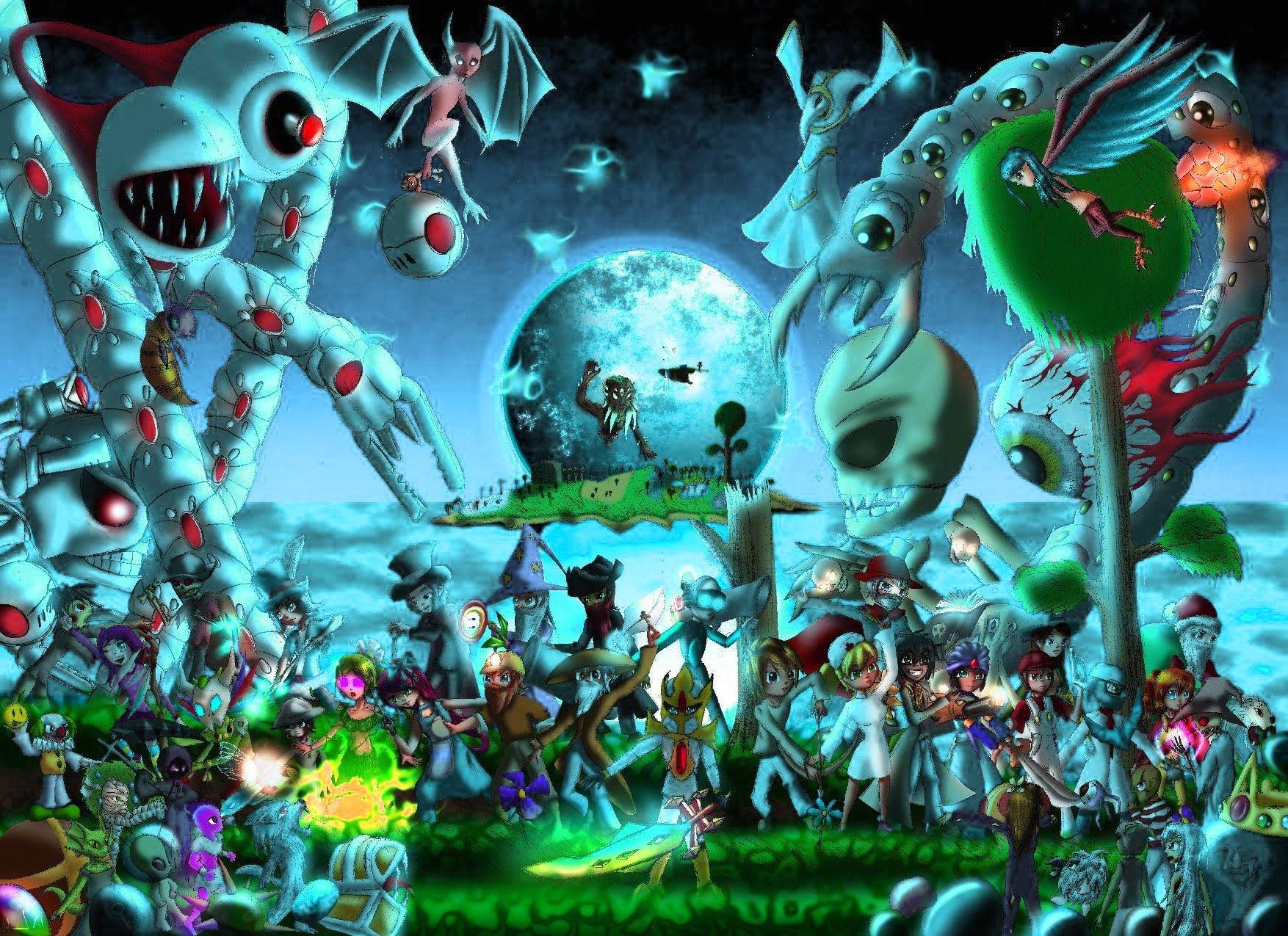 Terraria PC Wallpapers Top Free Terraria PC Backgrounds WallpaperAccess