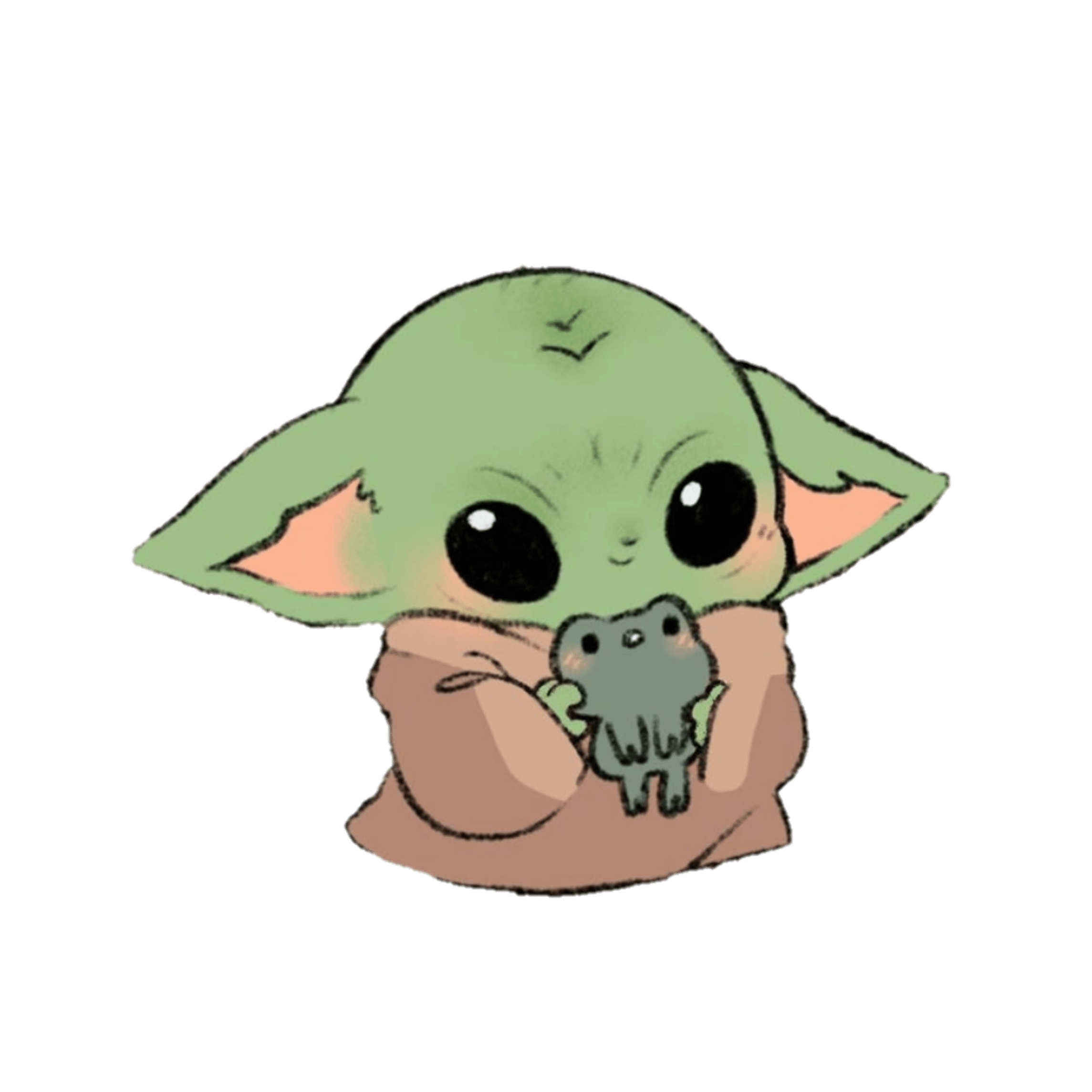 Chibi Baby Yoda Wallpapers Top Free Chibi Baby Yoda Backgrounds