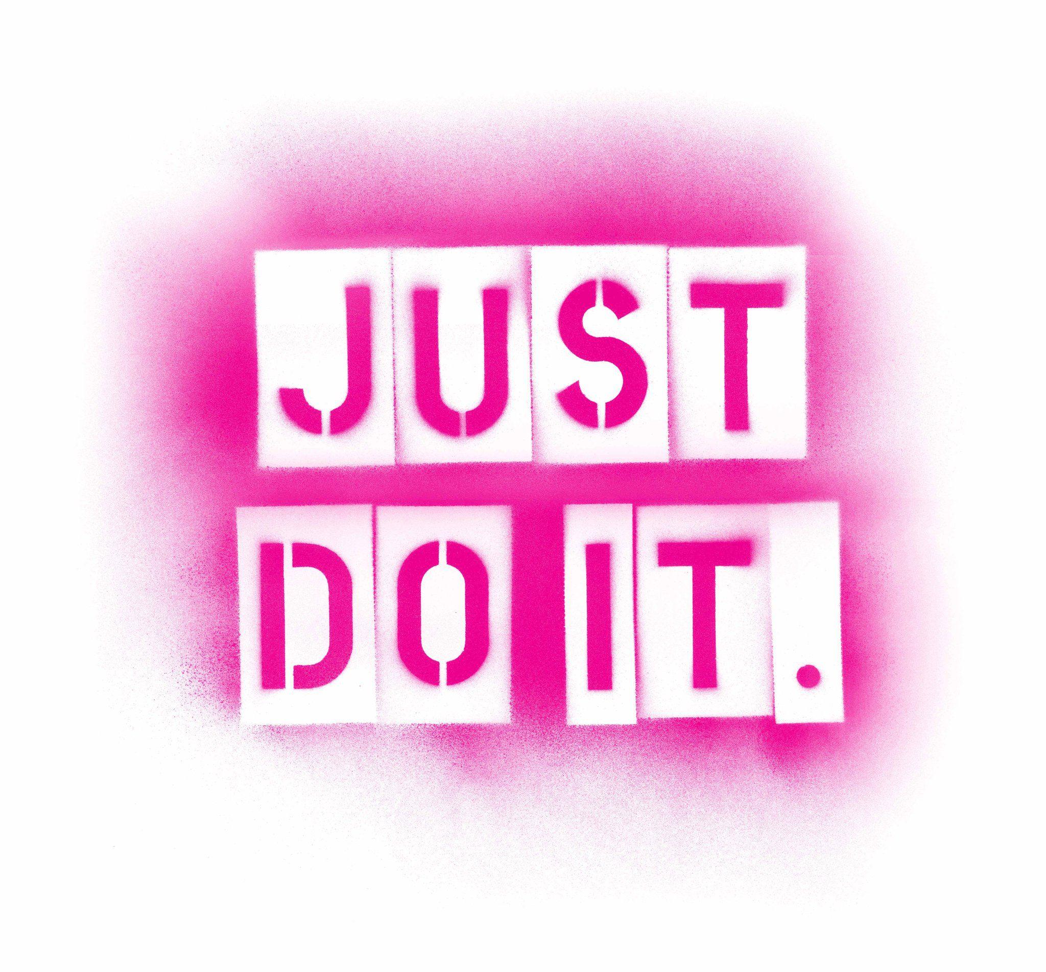Just Do It Pink Wallpapers Top Free Just Do It Pink Backgrounds