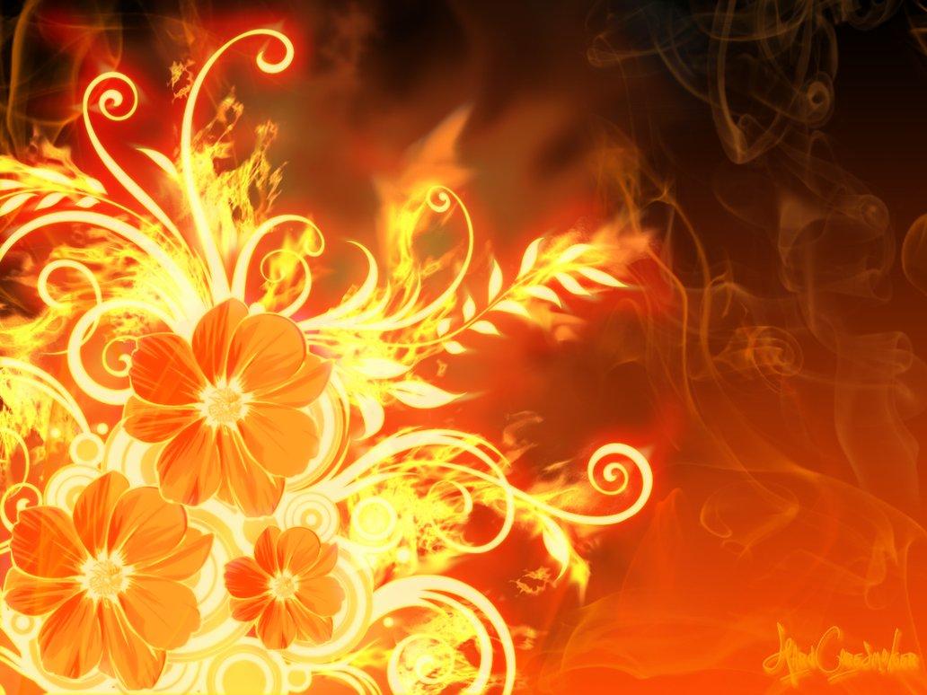 Fire Flower Wallpapers Top Free Fire Flower Backgrounds WallpaperAccess