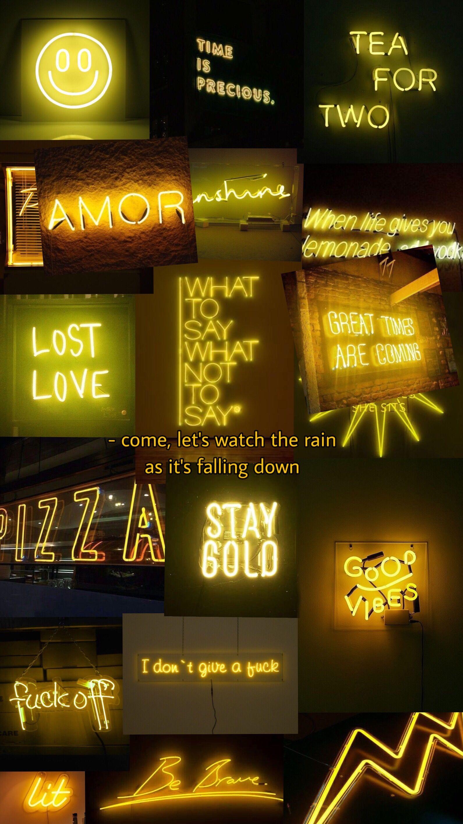 Gold Neon Wallpapers Top Free Gold Neon Backgrounds WallpaperAccess