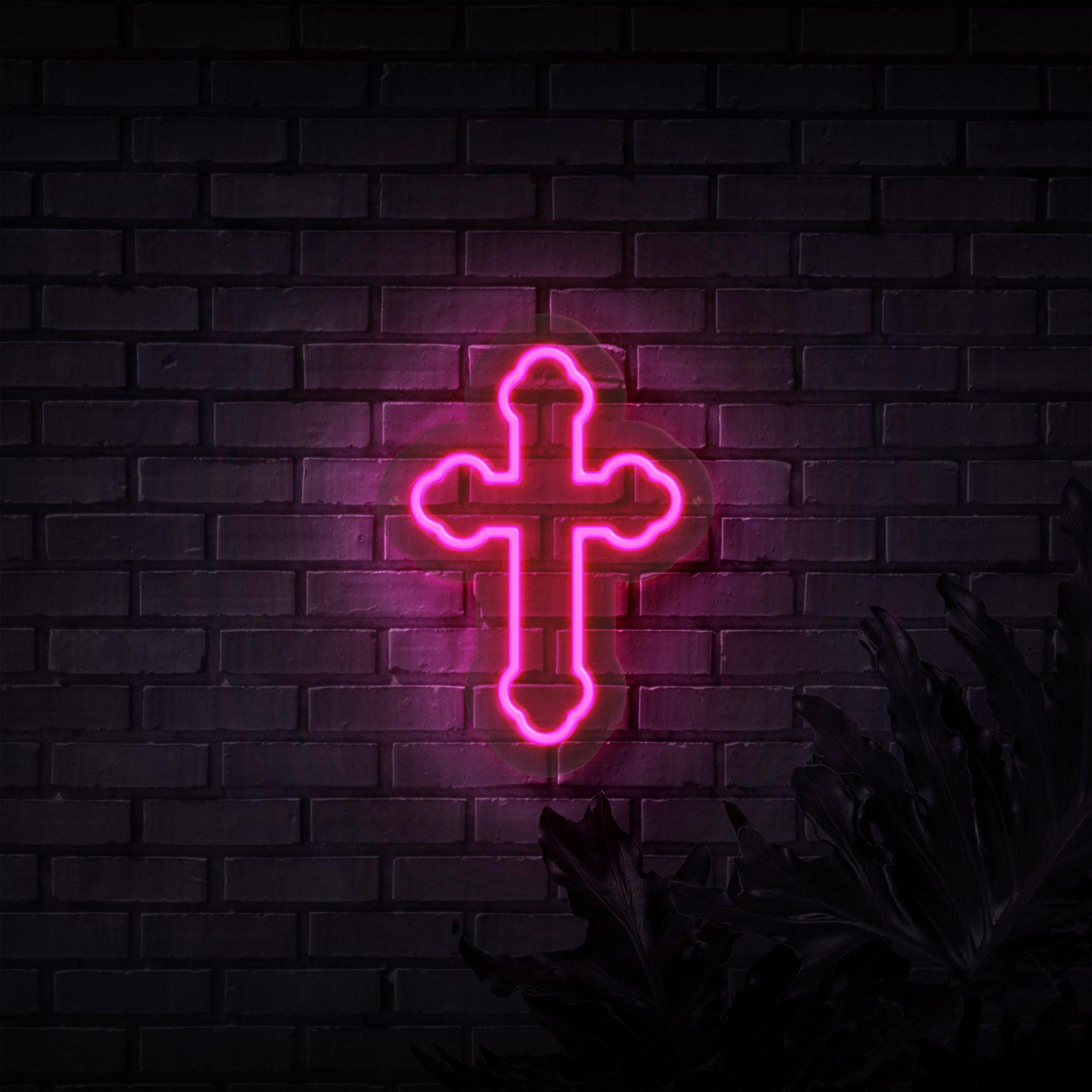 Neon Cross Wallpapers Top Free Neon Cross Backgrounds WallpaperAccess