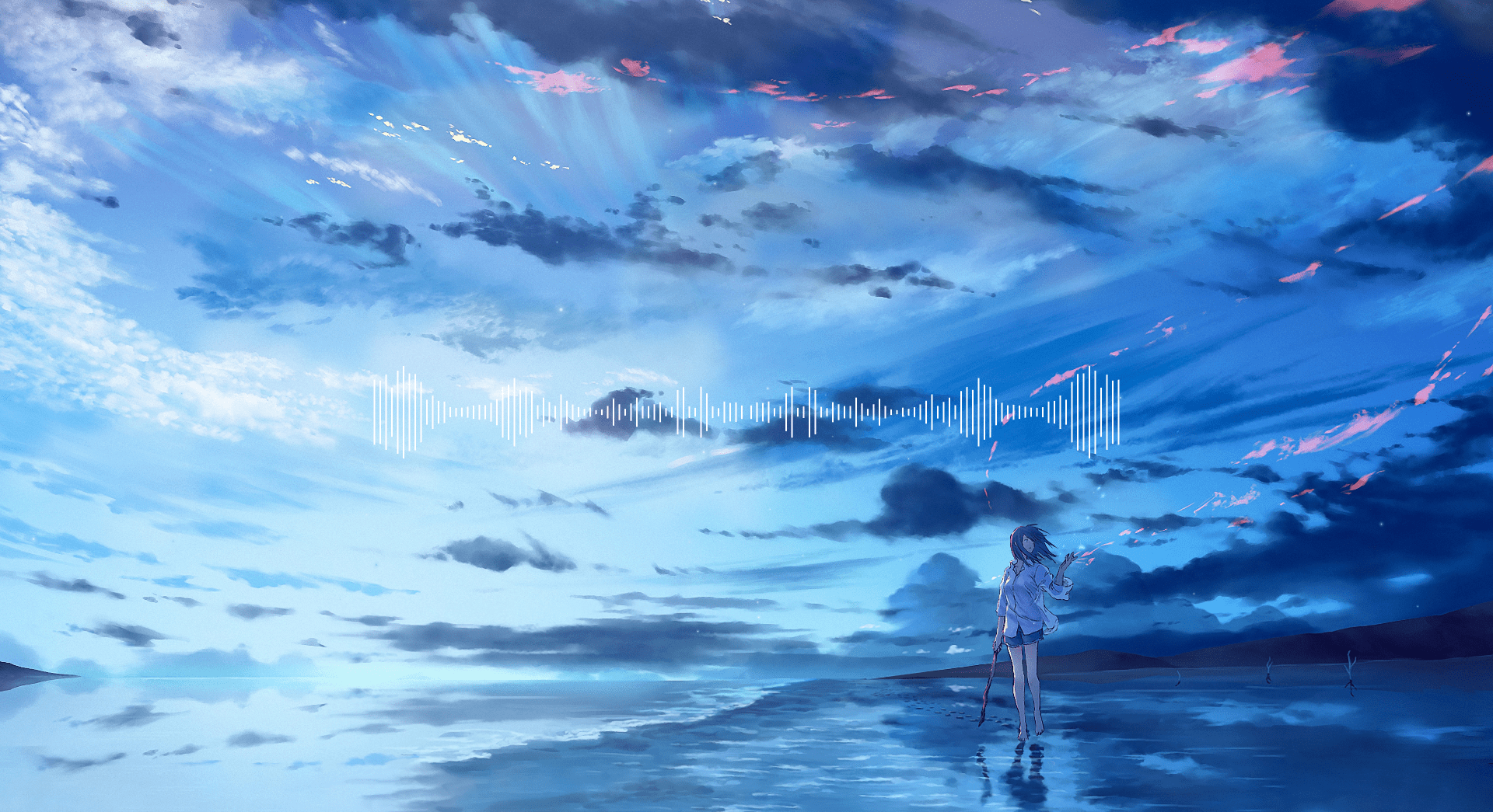 Anime Blue Sky Wallpapers Top Free Anime Blue Sky Backgrounds