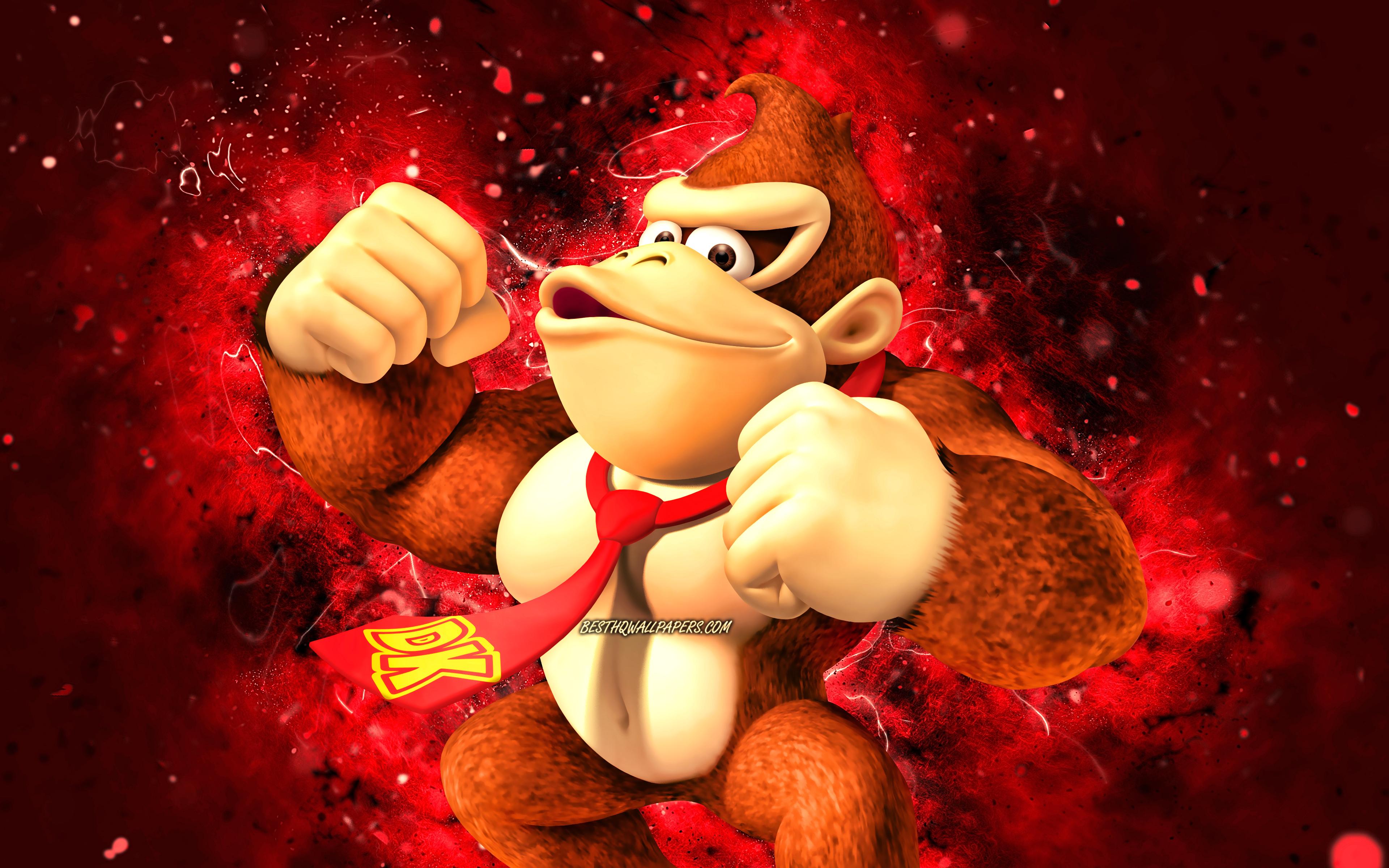Donkey Kong 4K Wallpapers Top Free Donkey Kong 4K Backgrounds