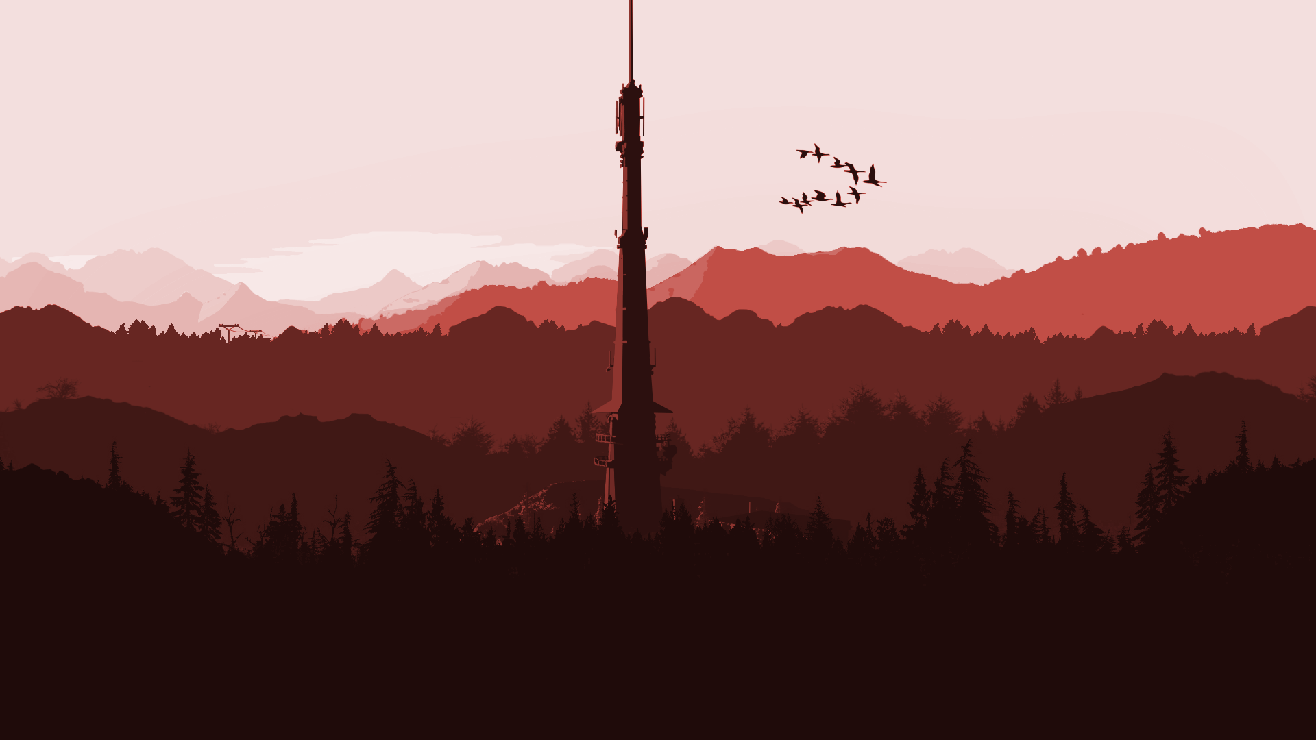 Red Firewatch Wallpapers Top Free Red Firewatch Backgrounds