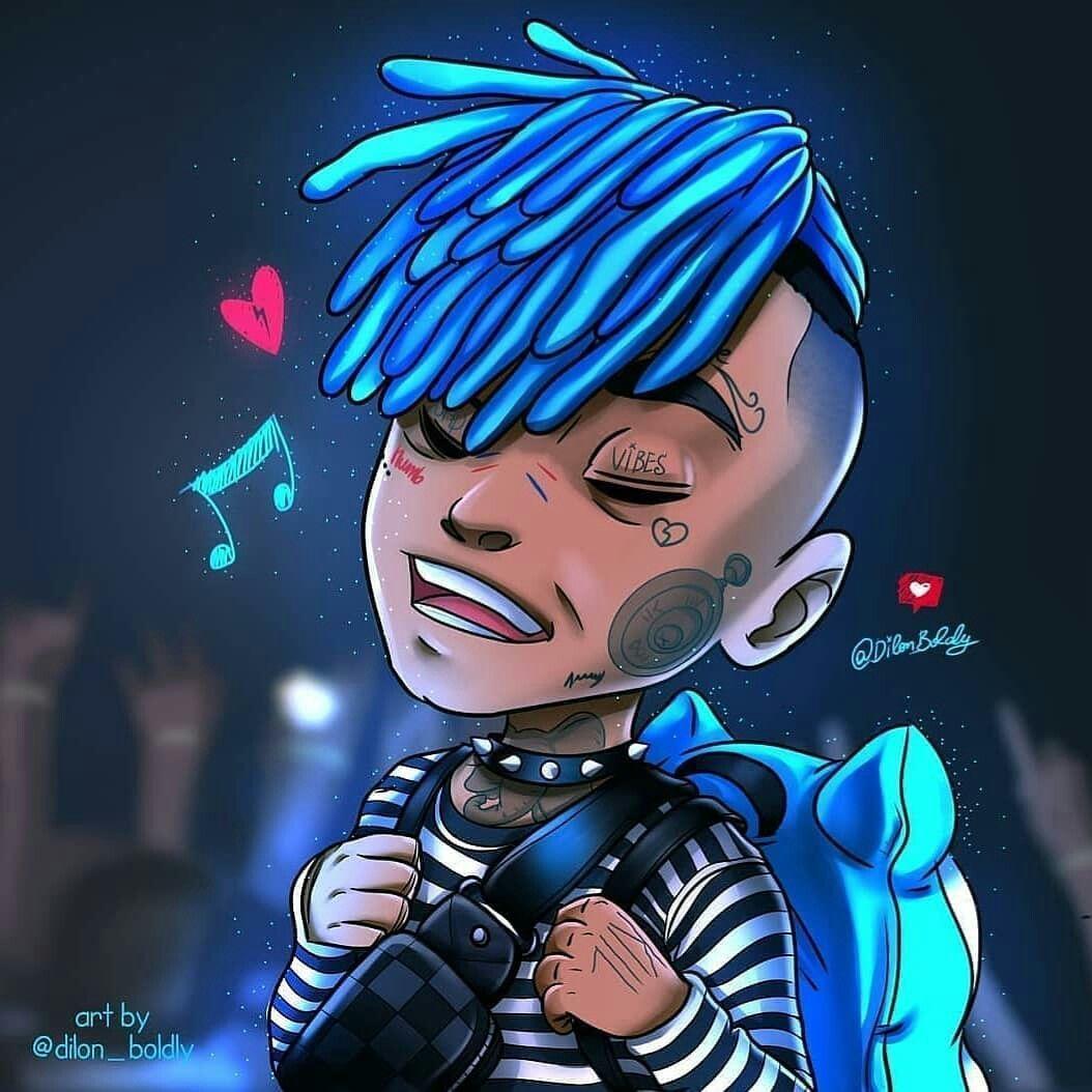 Rapper Xxxtentacion Cartoon Wallpapers Top Free Rapper Xxxtentacion Cartoon Backgrounds