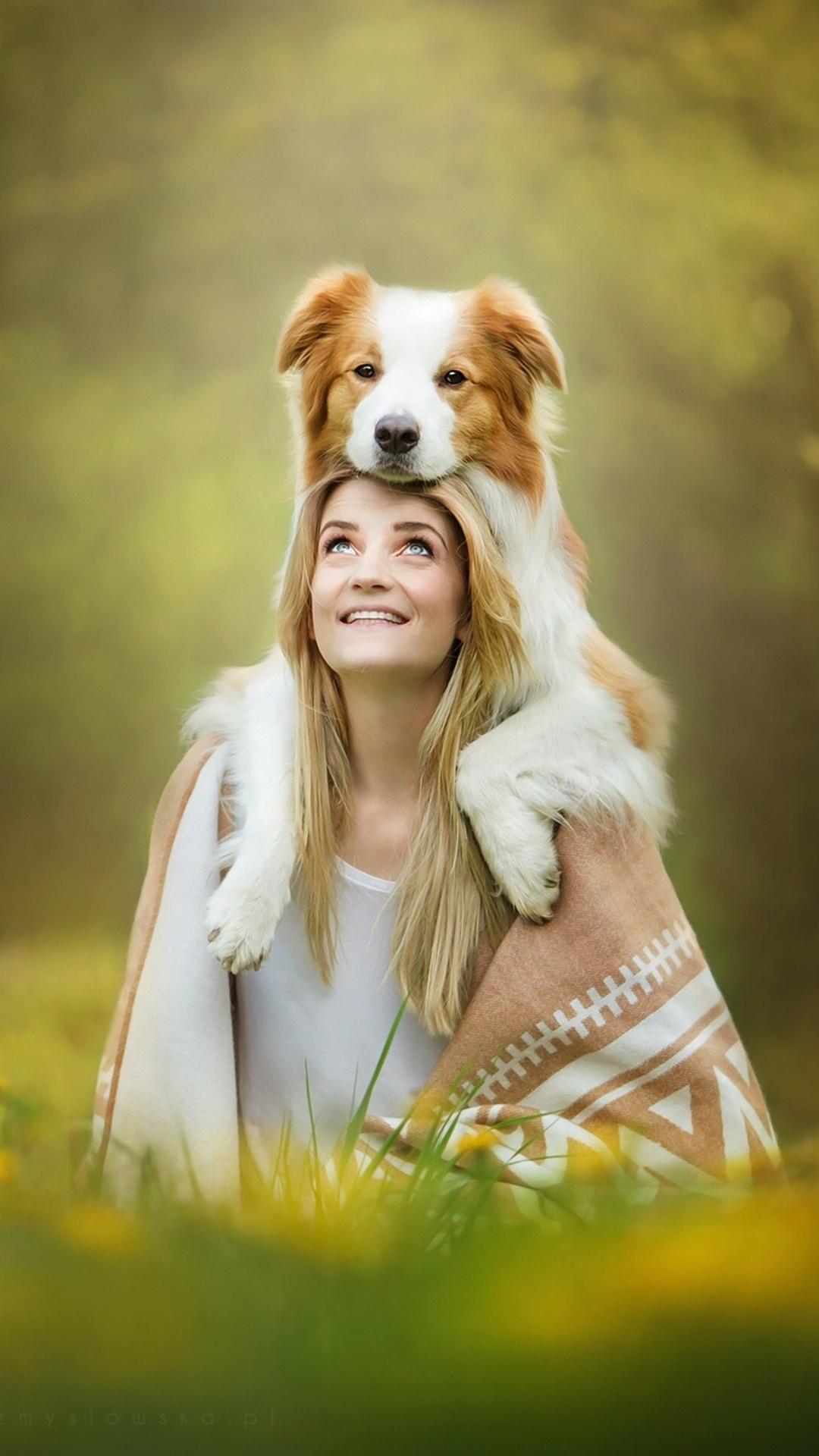 Girl With Dog Wallpapers Top Free Girl With Dog Backgrounds WallpaperAccess