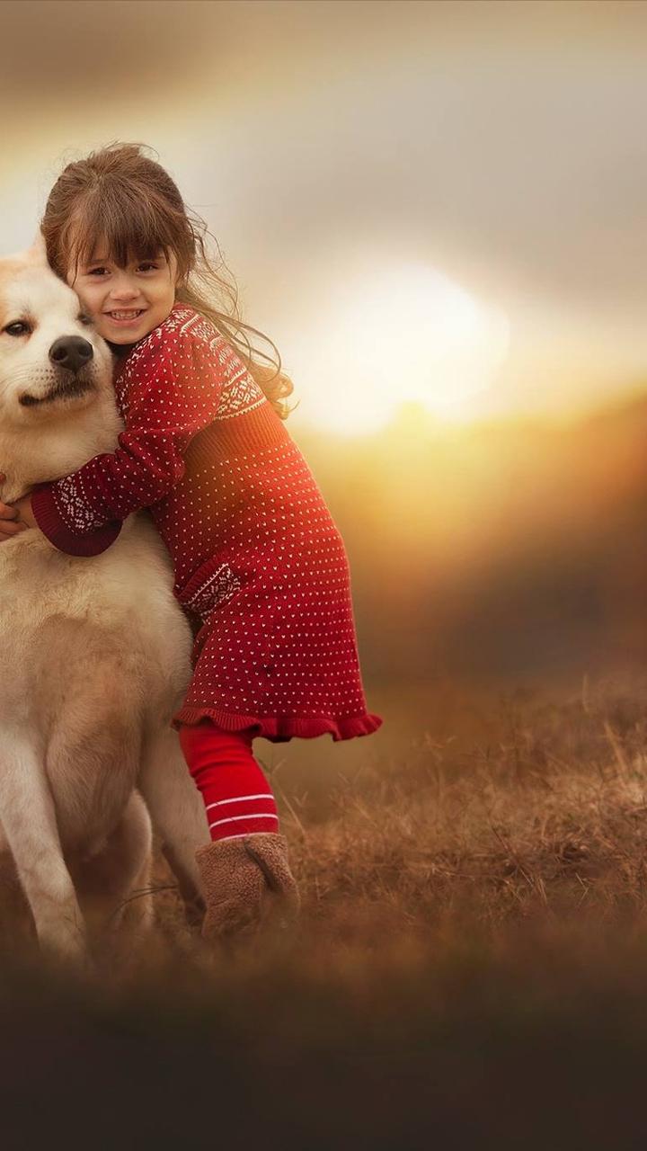 Girl With Dog Wallpapers Top Free Girl With Dog Backgrounds WallpaperAccess