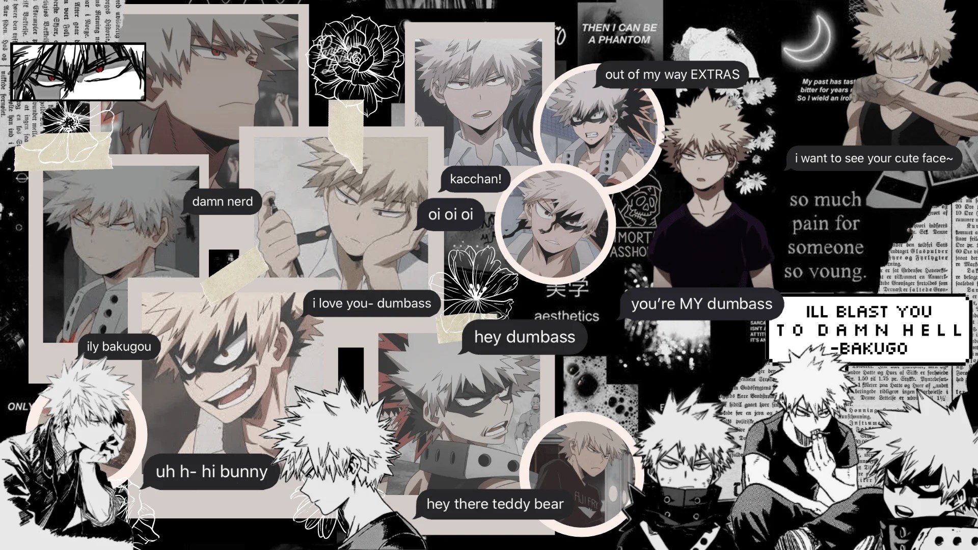 Bakugou Aesthetic Desktop Wallpapers Top Free Bakugou Aesthetic