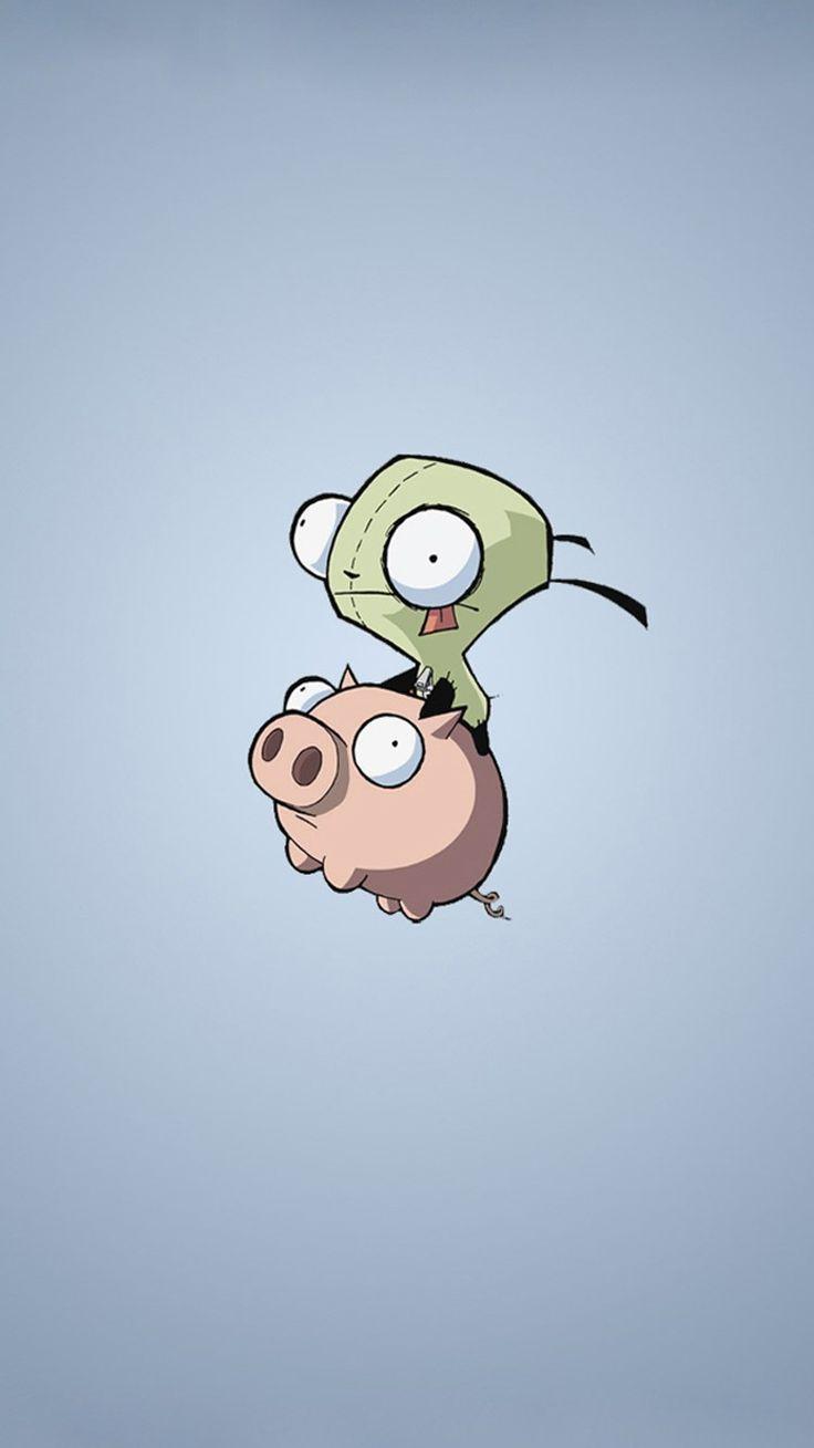 Invader Zim iPhone Wallpapers Top Free Invader Zim iPhone Backgrounds