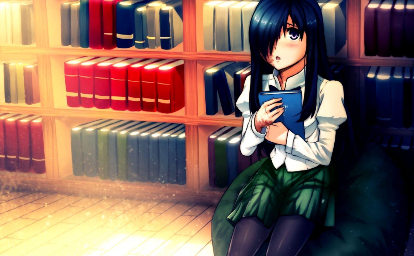 Anime Books Wallpapers Top Free Anime Books Backgrounds WallpaperAccess