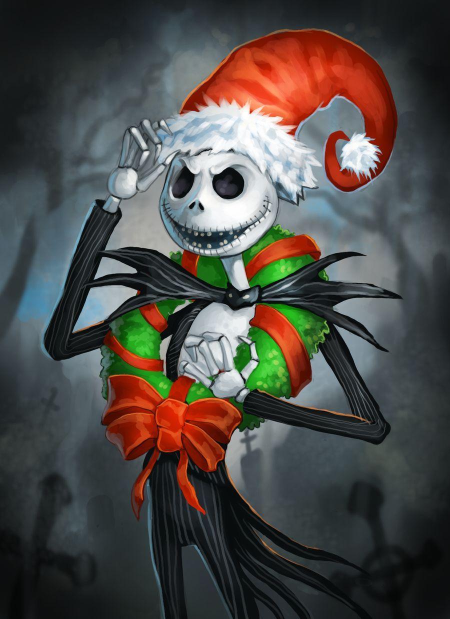 Jack Skellington Santa Wallpapers Top Free Jack Skellington Santa