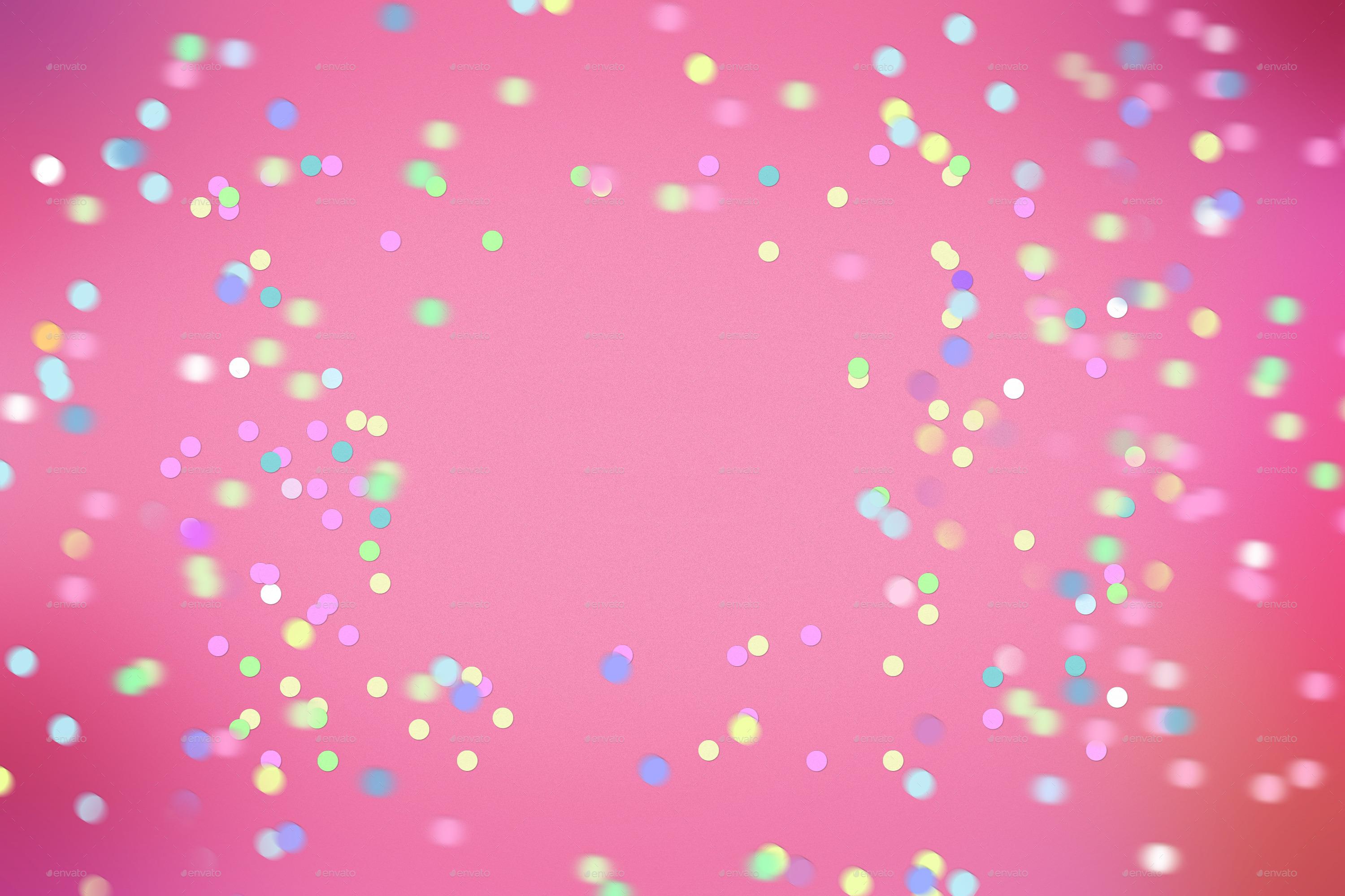 Pink Confetti Wallpapers Top Free Pink Confetti Backgrounds