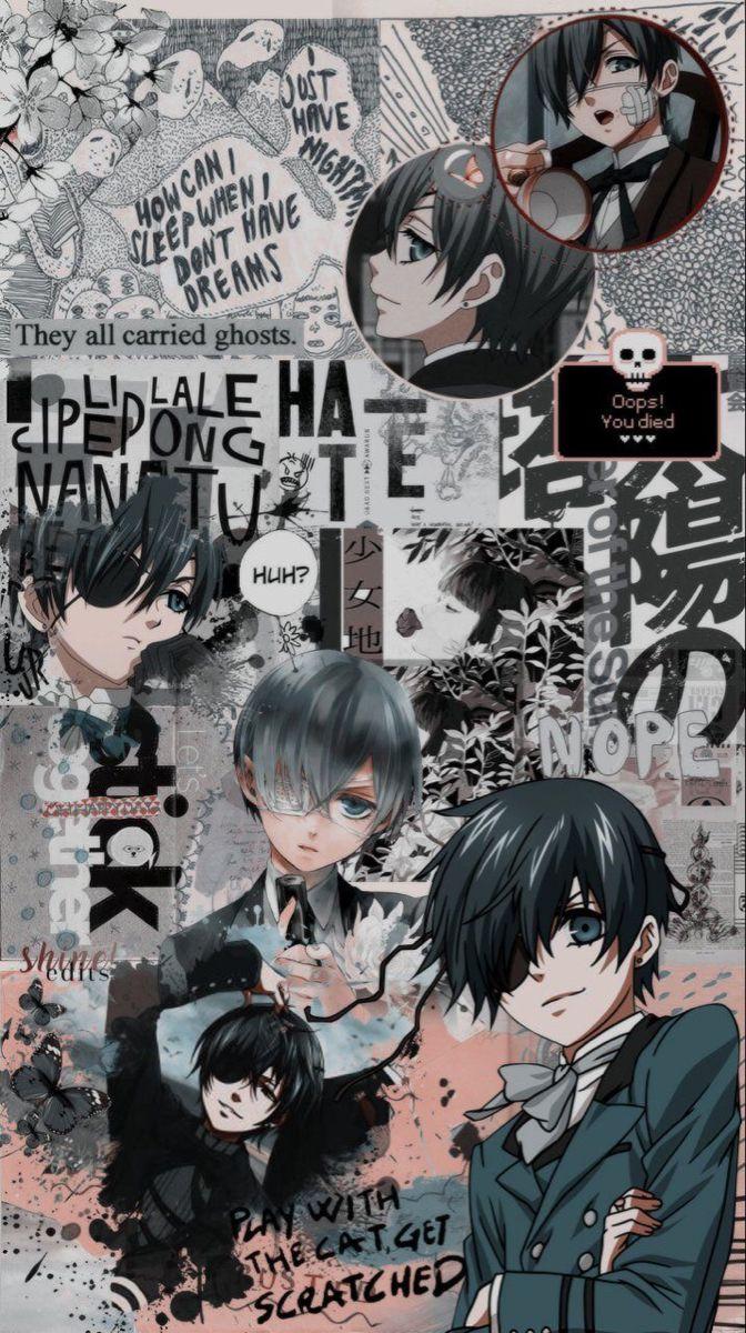 Black Butler Aesthetic Wallpapers Top Free Black Butler Aesthetic