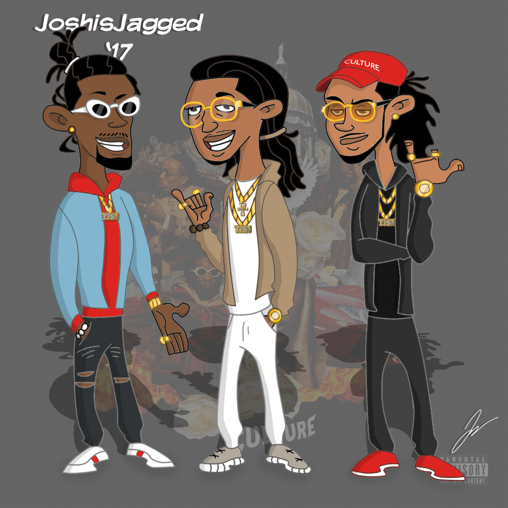 Migos Cartoon Wallpapers Top Free Migos Cartoon Backgrounds