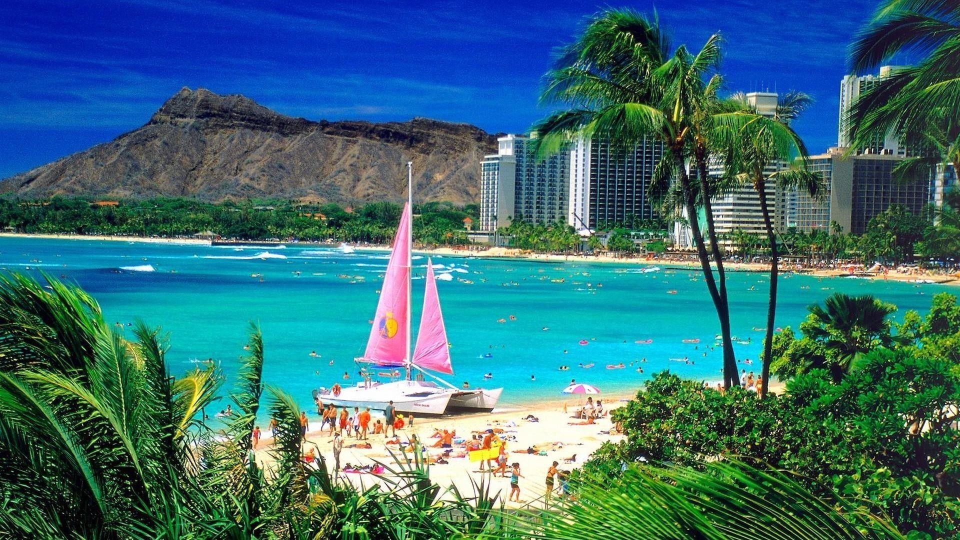 Honolulu Hawaii Wallpapers Top Free Honolulu Hawaii Backgrounds WallpaperAccess