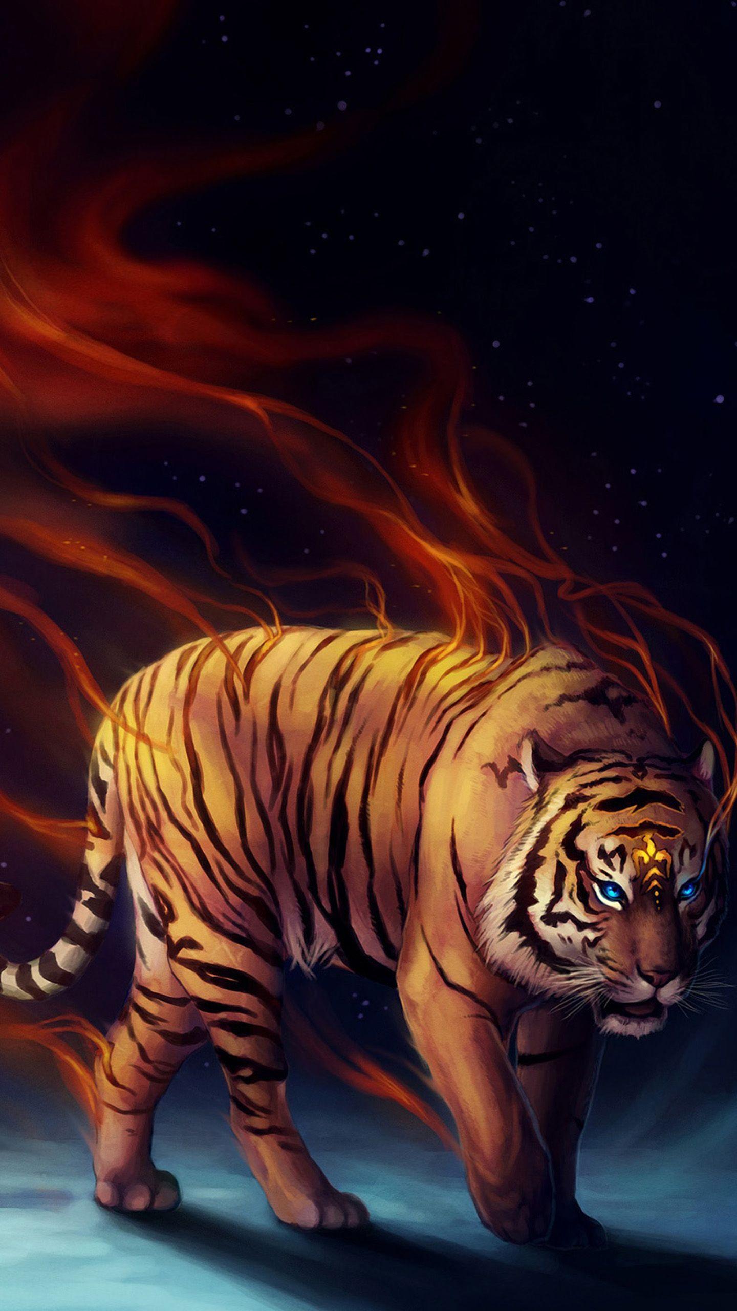 Tiger Galaxy Wallpapers Top Free Tiger Galaxy Backgrounds