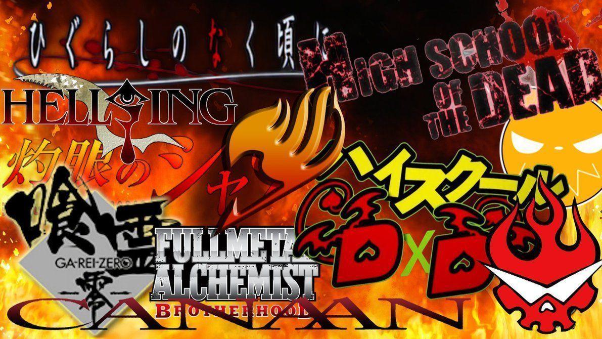 Anime Logo Wallpapers Top Free Anime Logo Backgrounds WallpaperAccess