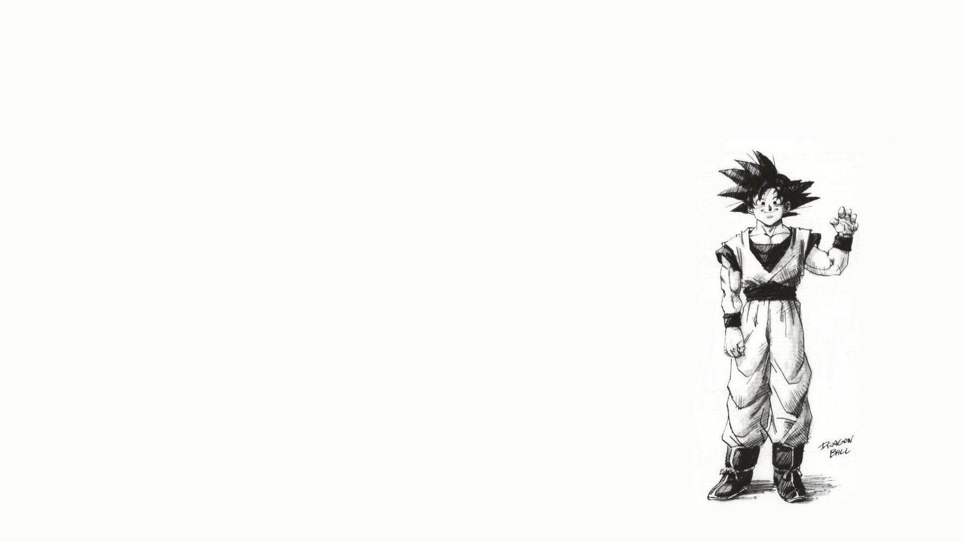 Goku Black and White Wallpapers Top Free Goku Black and