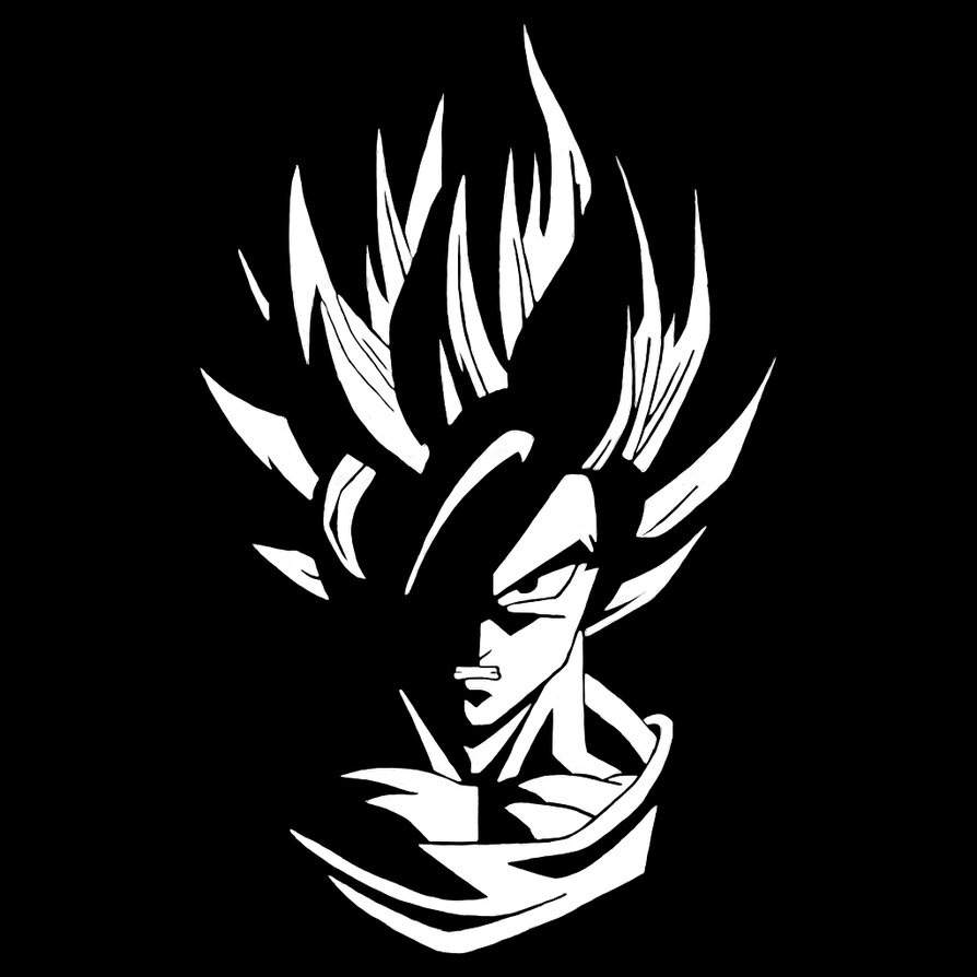 Goku Black and White Wallpapers Top Free Goku Black and White