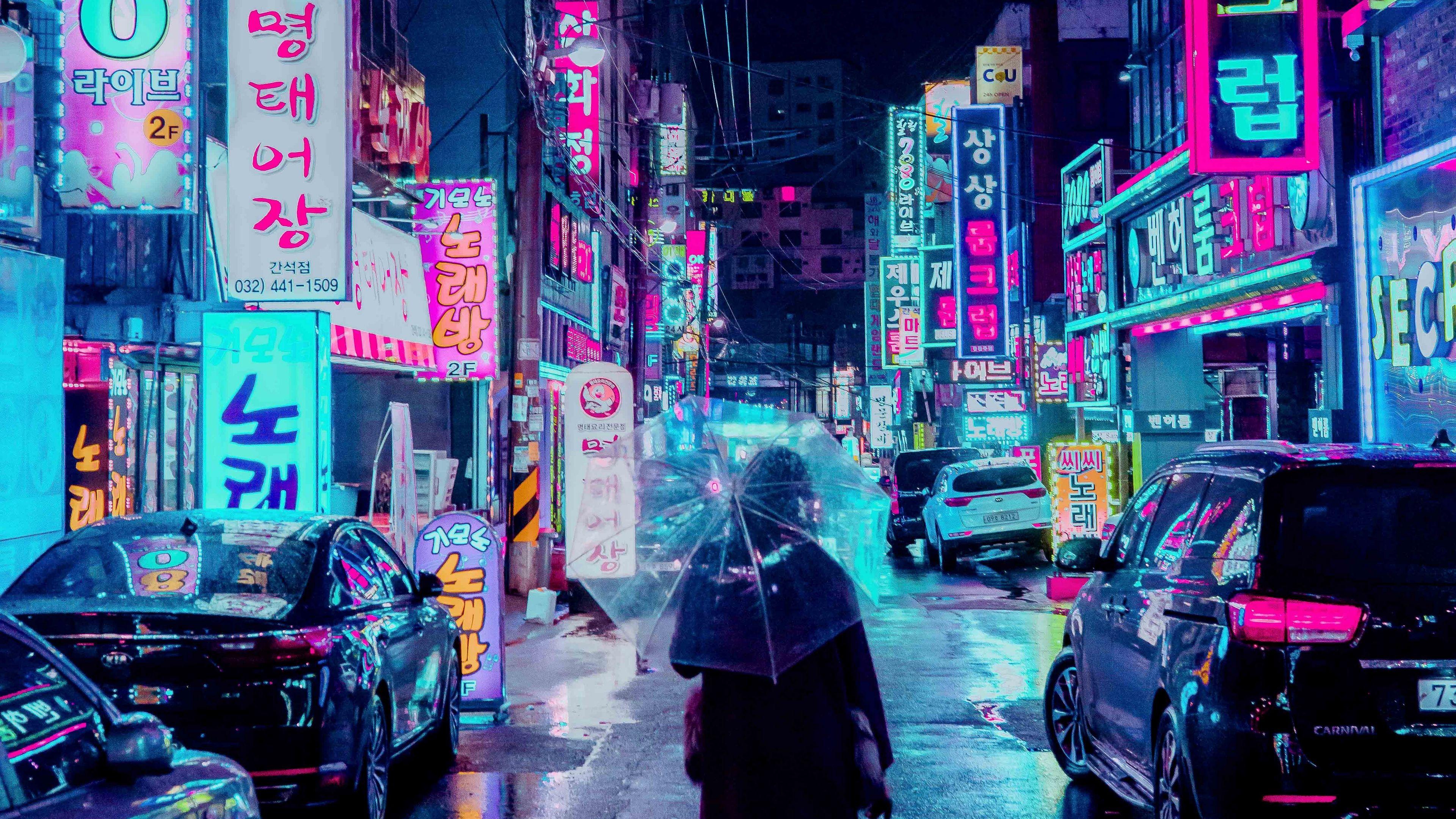 Neon Street Wallpapers Top Free Neon Street Backgrounds WallpaperAccess