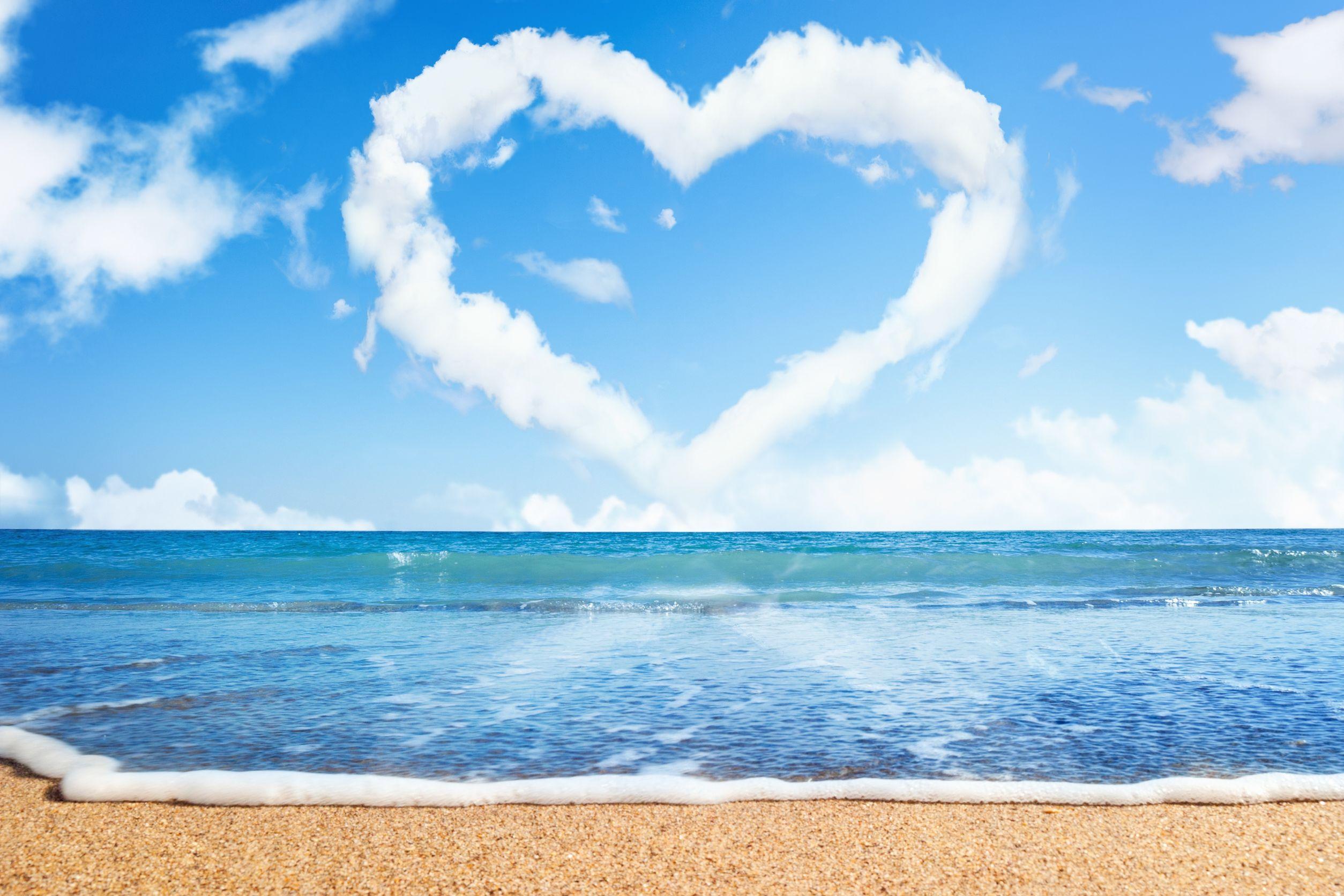 Heart Love Beach Wallpapers Top Free Heart Love Beach Backgrounds