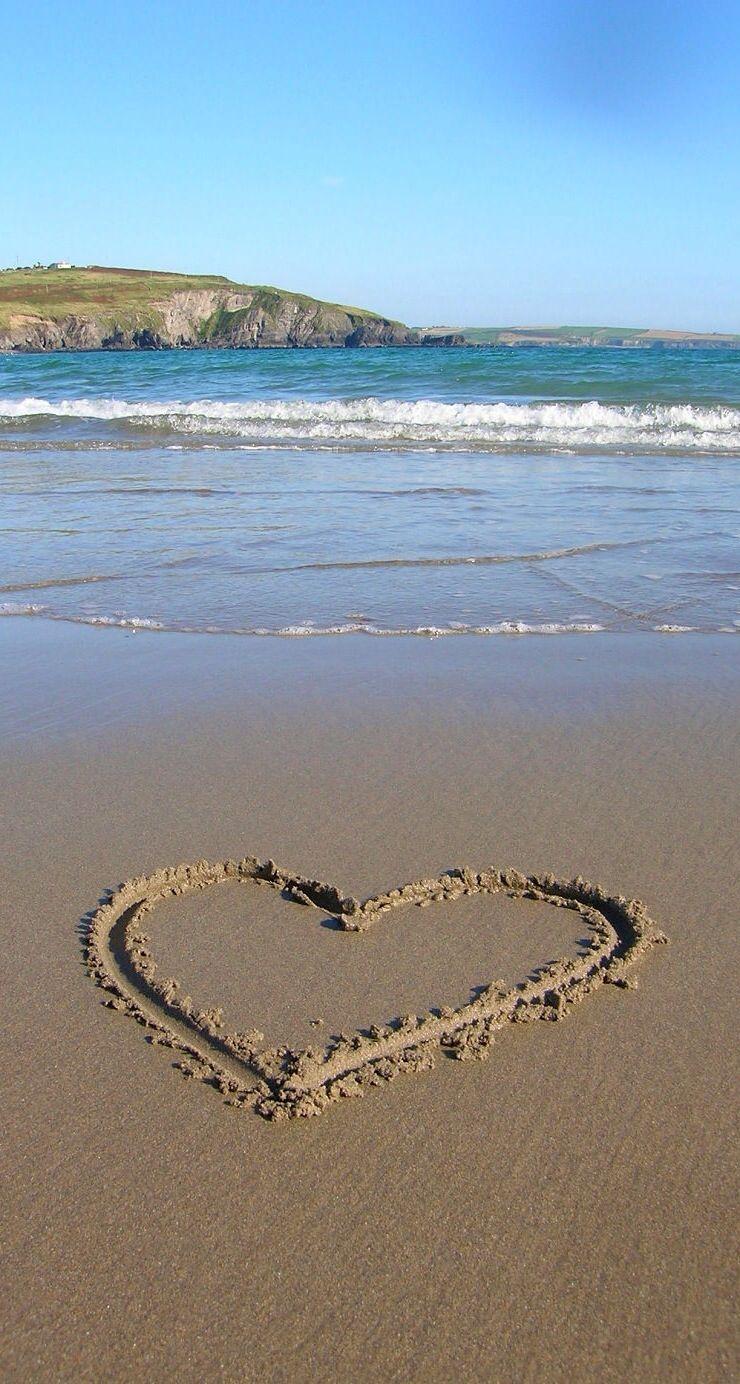 Heart Love Beach Wallpapers Top Free Heart Love Beach Backgrounds