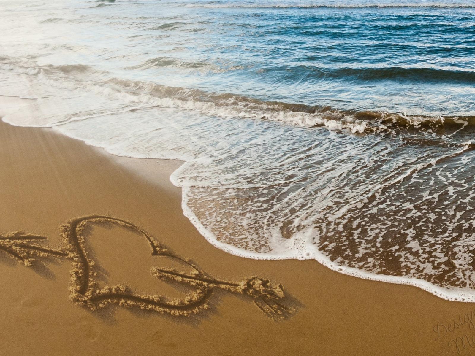 Heart Love Beach Wallpapers Top Free Heart Love Beach Backgrounds