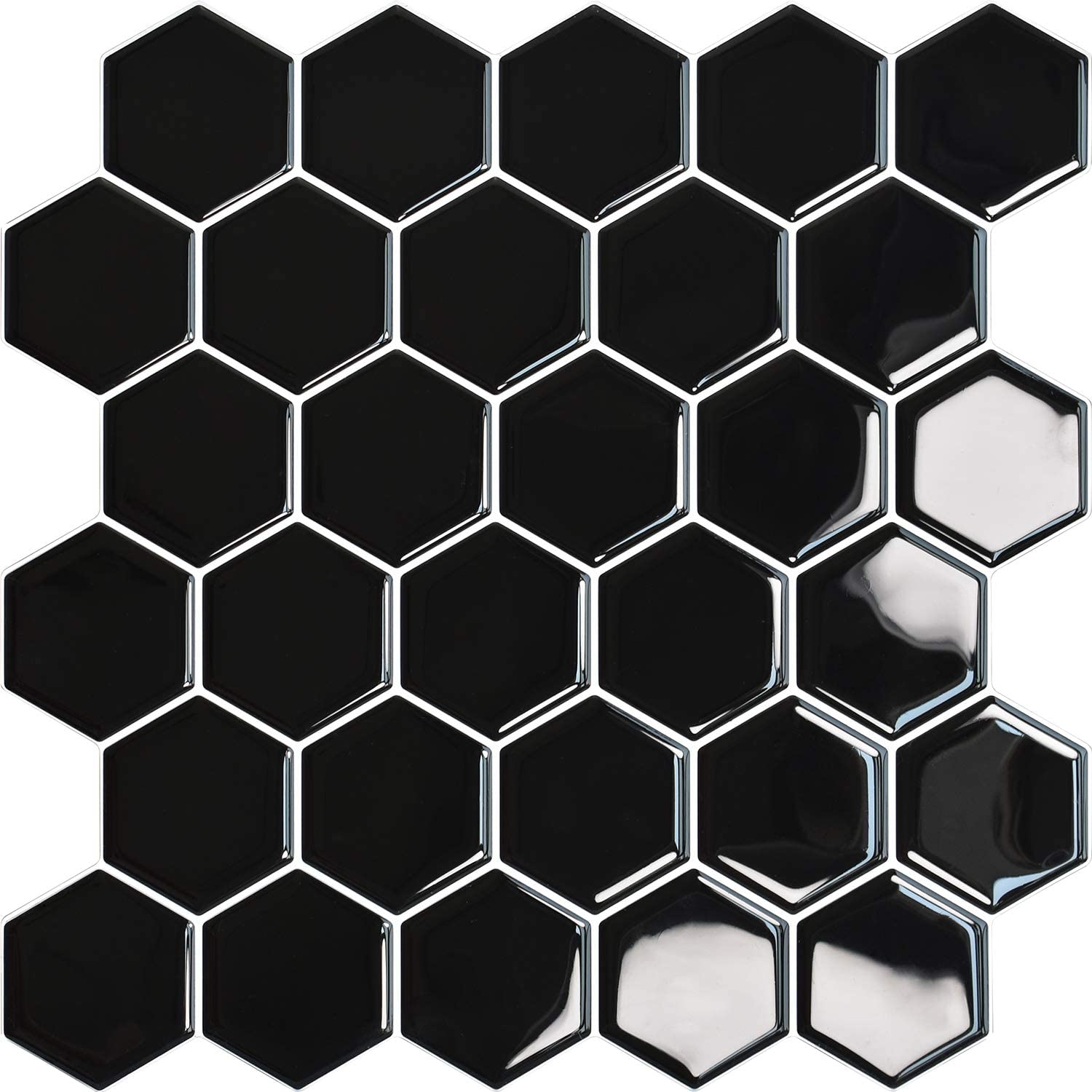 Black and White Hexagon Wallpapers Top Free Black and White Hexagon