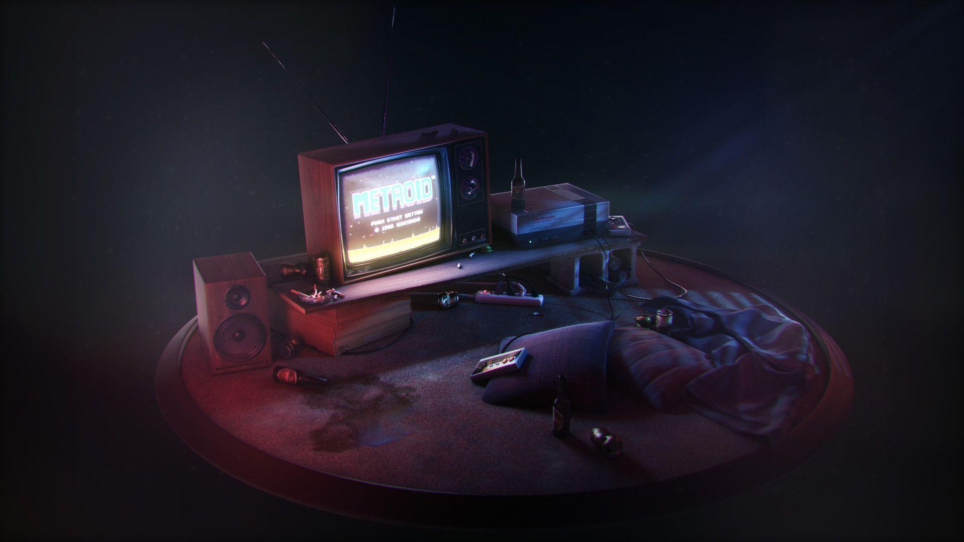 Retro Game Room Wallpapers Top Free Retro Game Room Backgrounds