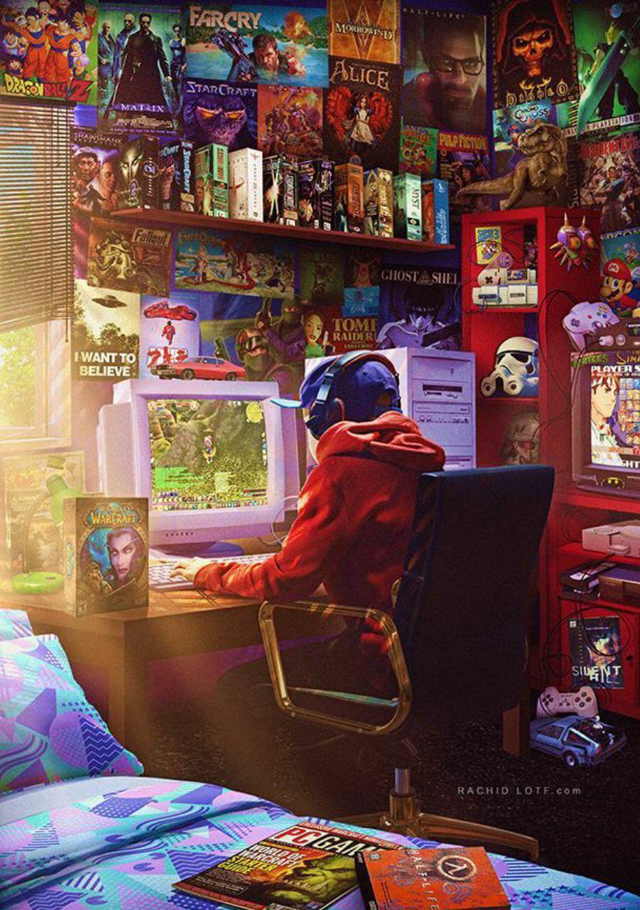 Retro Game Room Wallpapers Top Free Retro Game Room Backgrounds