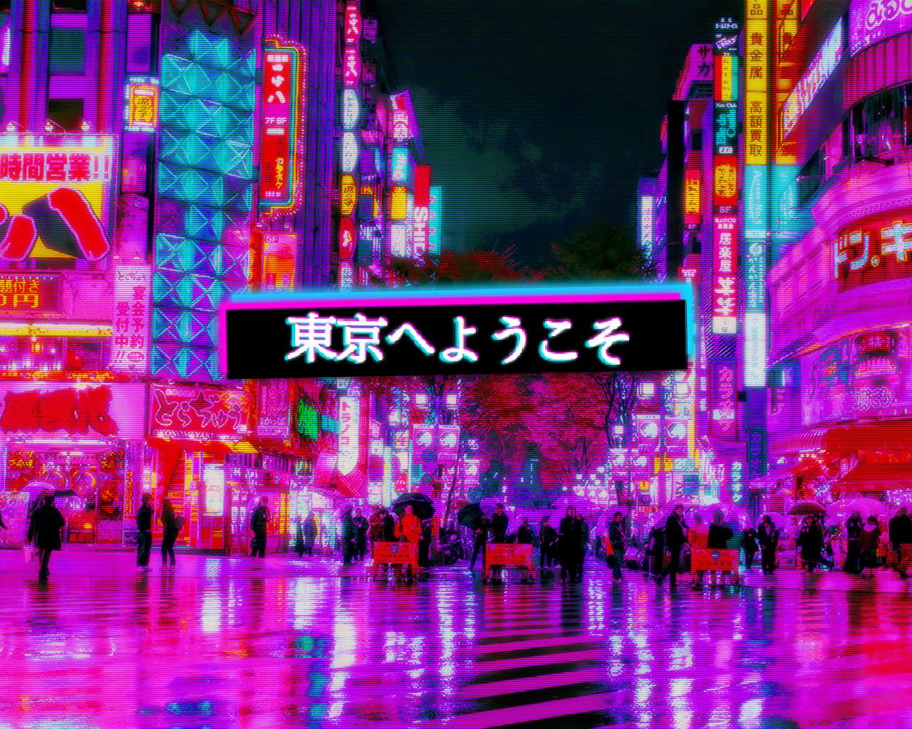 Neon Tokyo Wallpapers Top Free Neon Tokyo Backgrounds WallpaperAccess