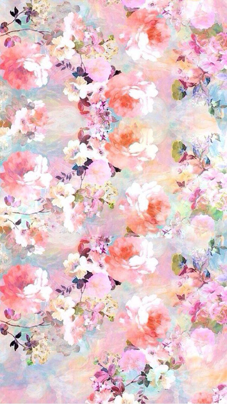 Watercolor Flower iPhone Wallpapers Top Free Watercolor Flower iPhone