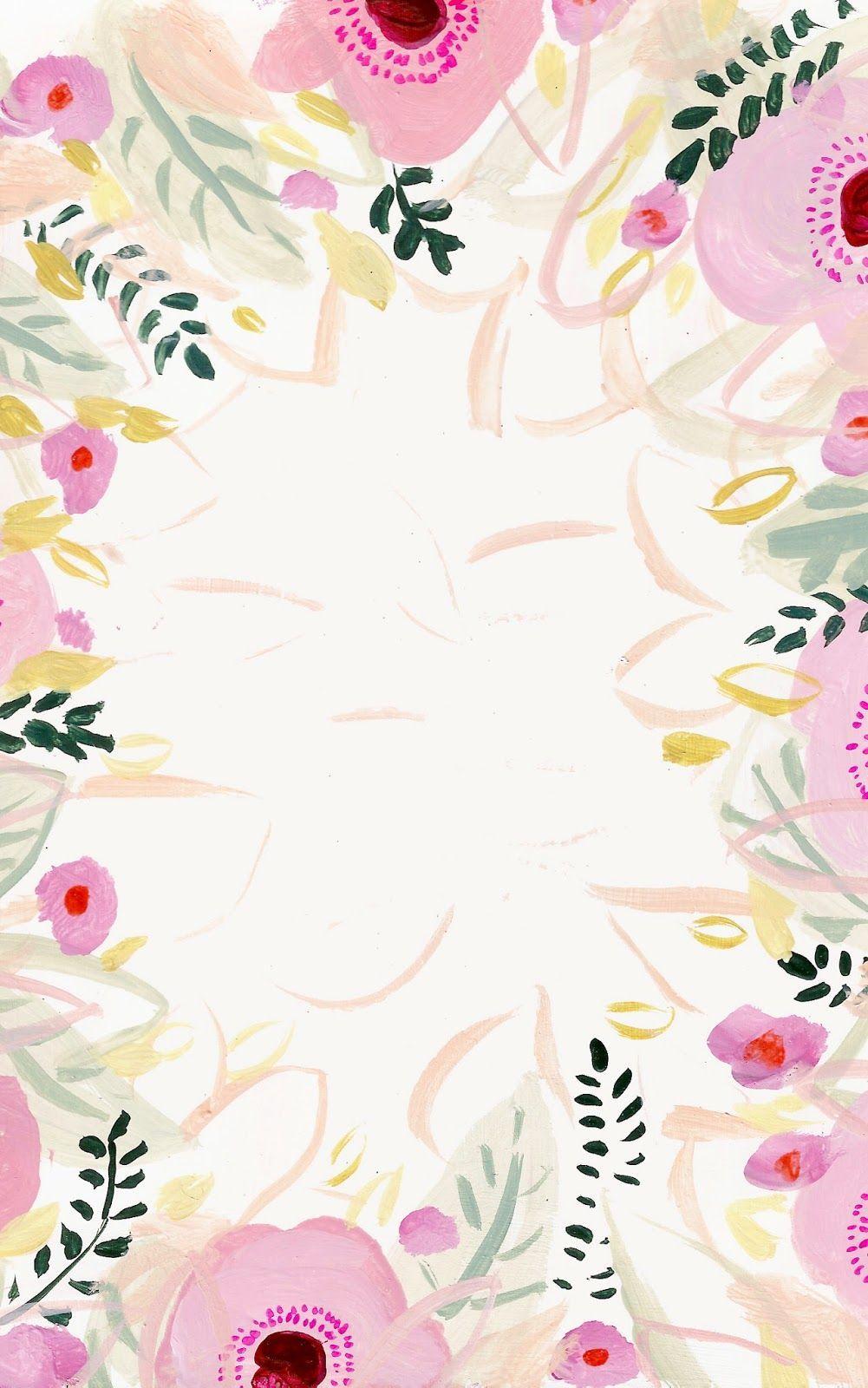 Watercolor Flower iPhone Wallpapers Top Free Watercolor Flower iPhone