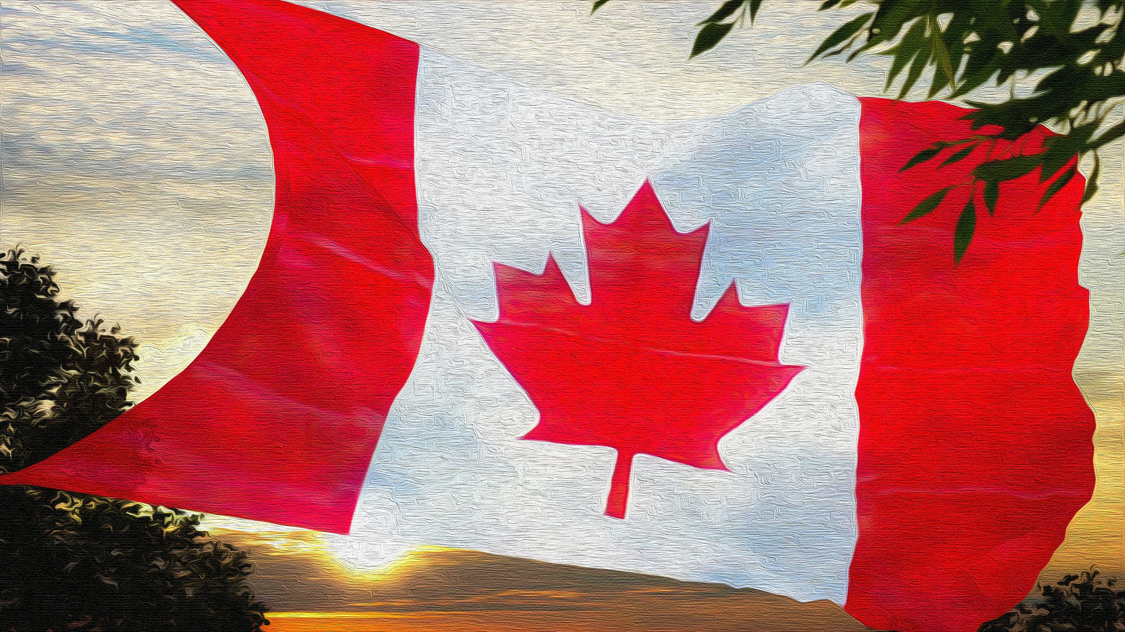 The Canadian Flag Wallpapers Top Free The Canadian Flag Backgrounds