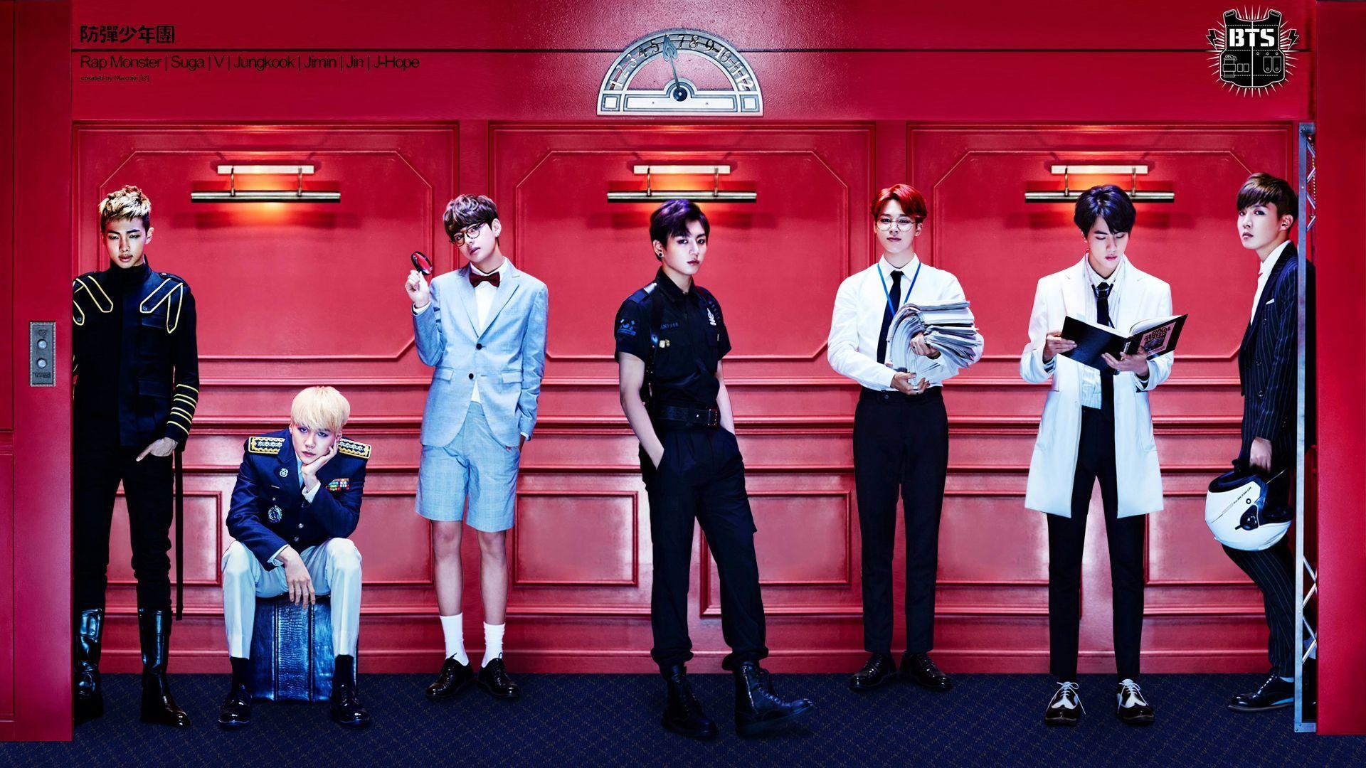 BTS Red Desktop Wallpapers Top Free BTS Red Desktop Backgrounds WallpaperAccess