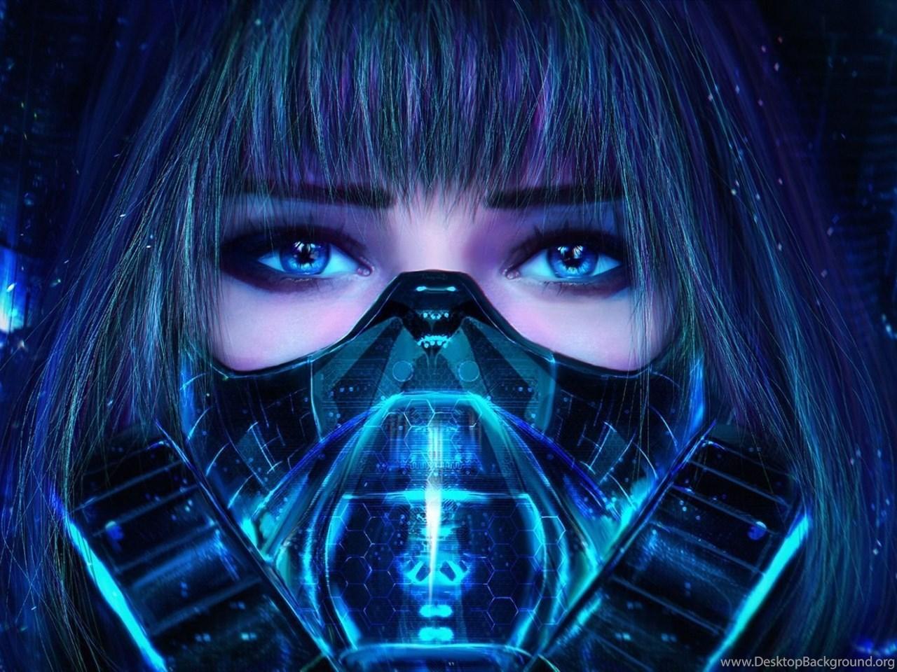 Girl With Mask Wallpapers Top Free Girl With Mask Backgrounds