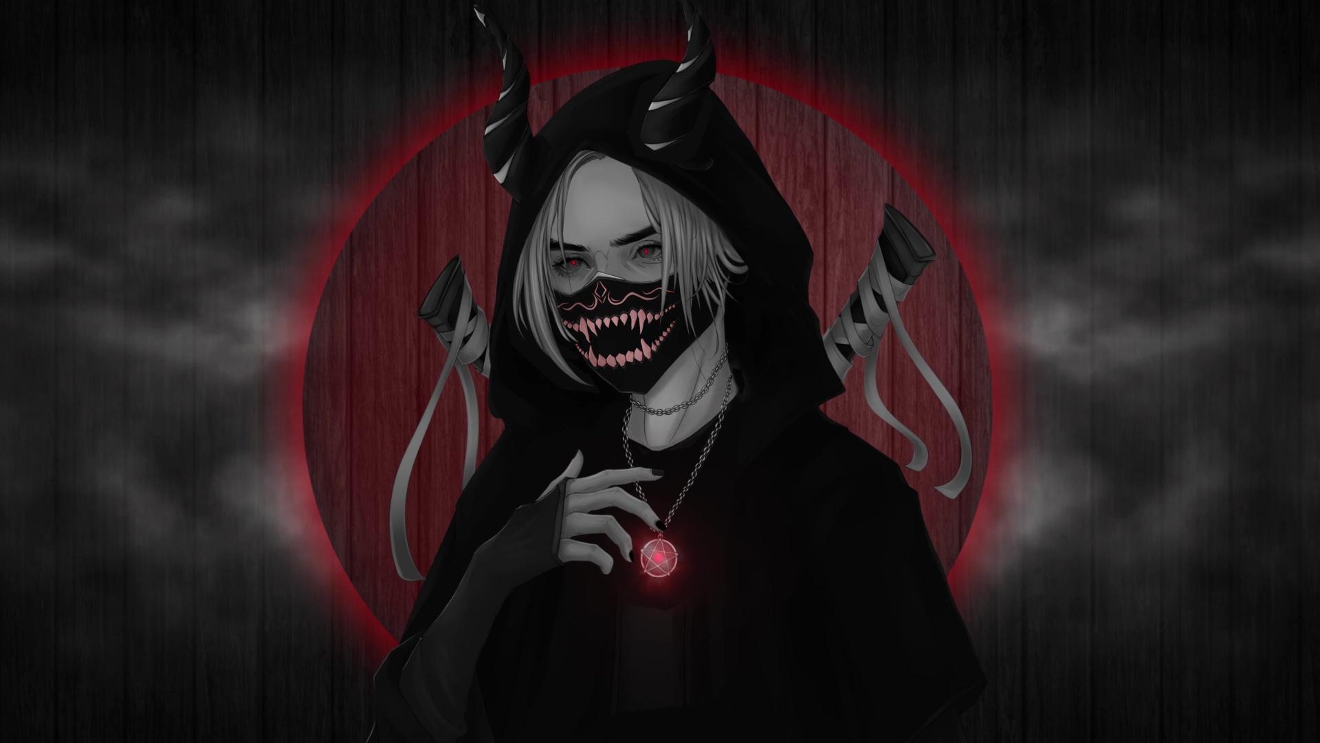 Girl With Mask Wallpapers Top Free Girl With Mask Backgrounds