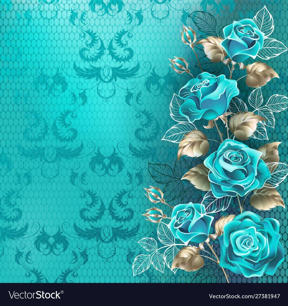 Teal Rose Wallpapers Top Free Teal Rose Backgrounds WallpaperAccess