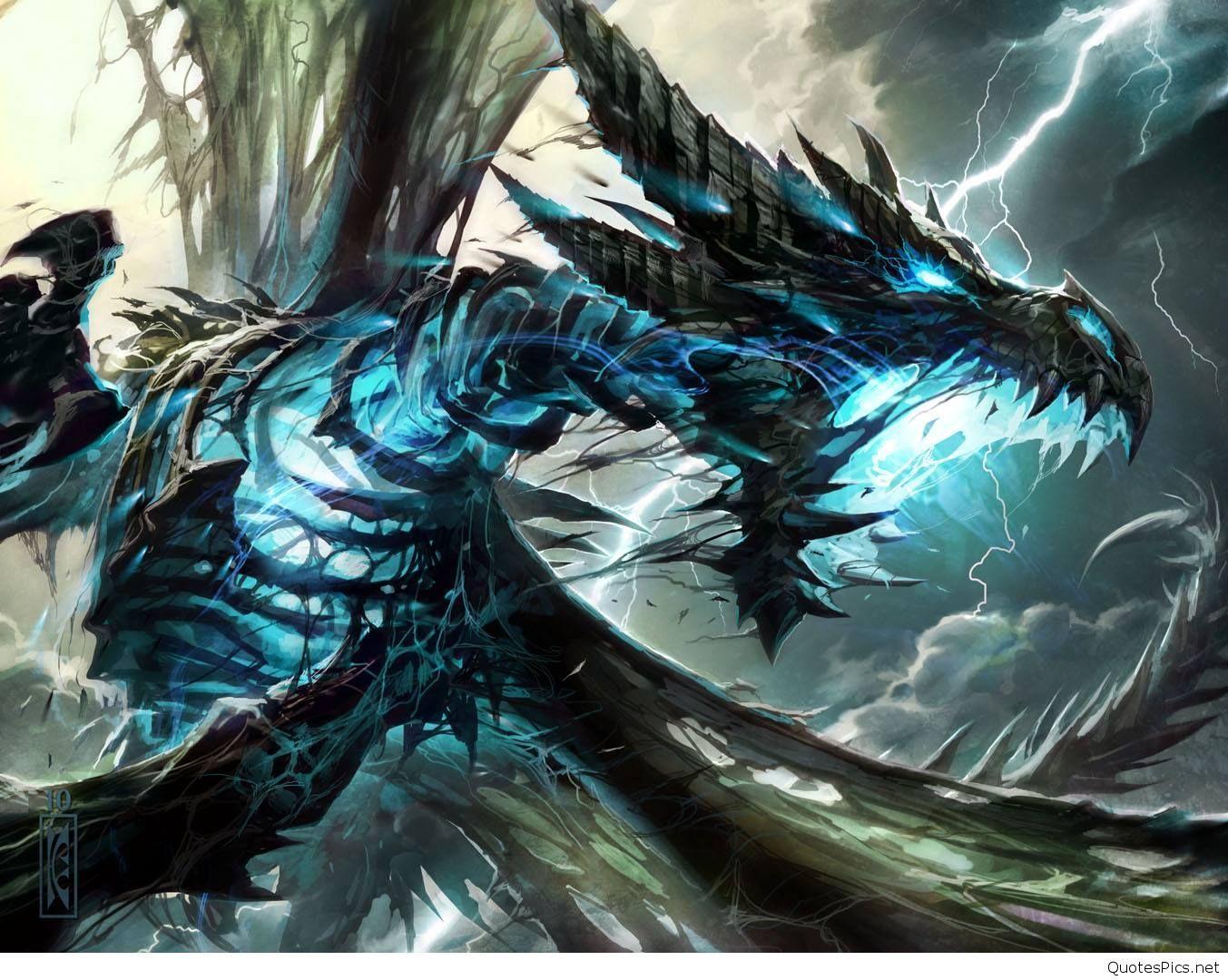 Thunder Dragon Wallpapers Top Free Thunder Dragon Backgrounds