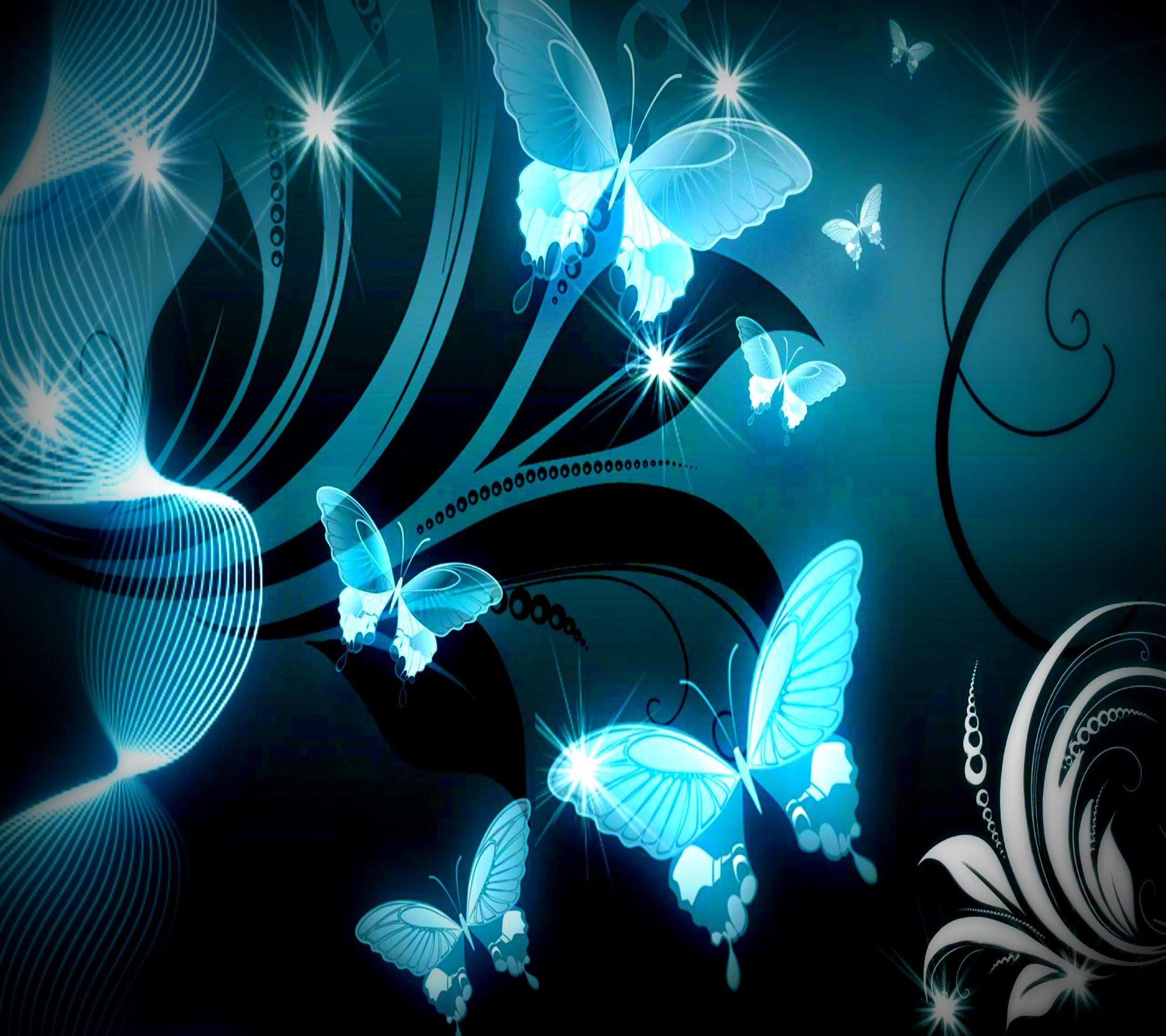 Turquoise Purple Butterfly Wallpapers Top Free Turquoise Purple