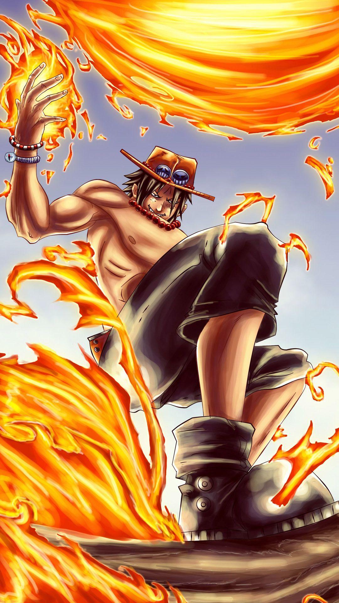 Ace One Piece iPhone Wallpapers Top Free Ace One Piece iPhone