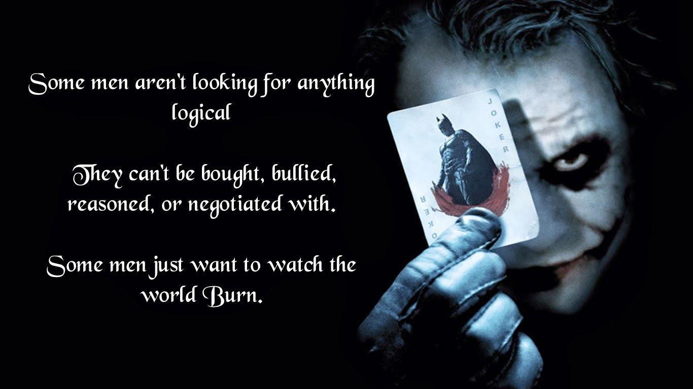 Joker Quotes Wallpaper Hd