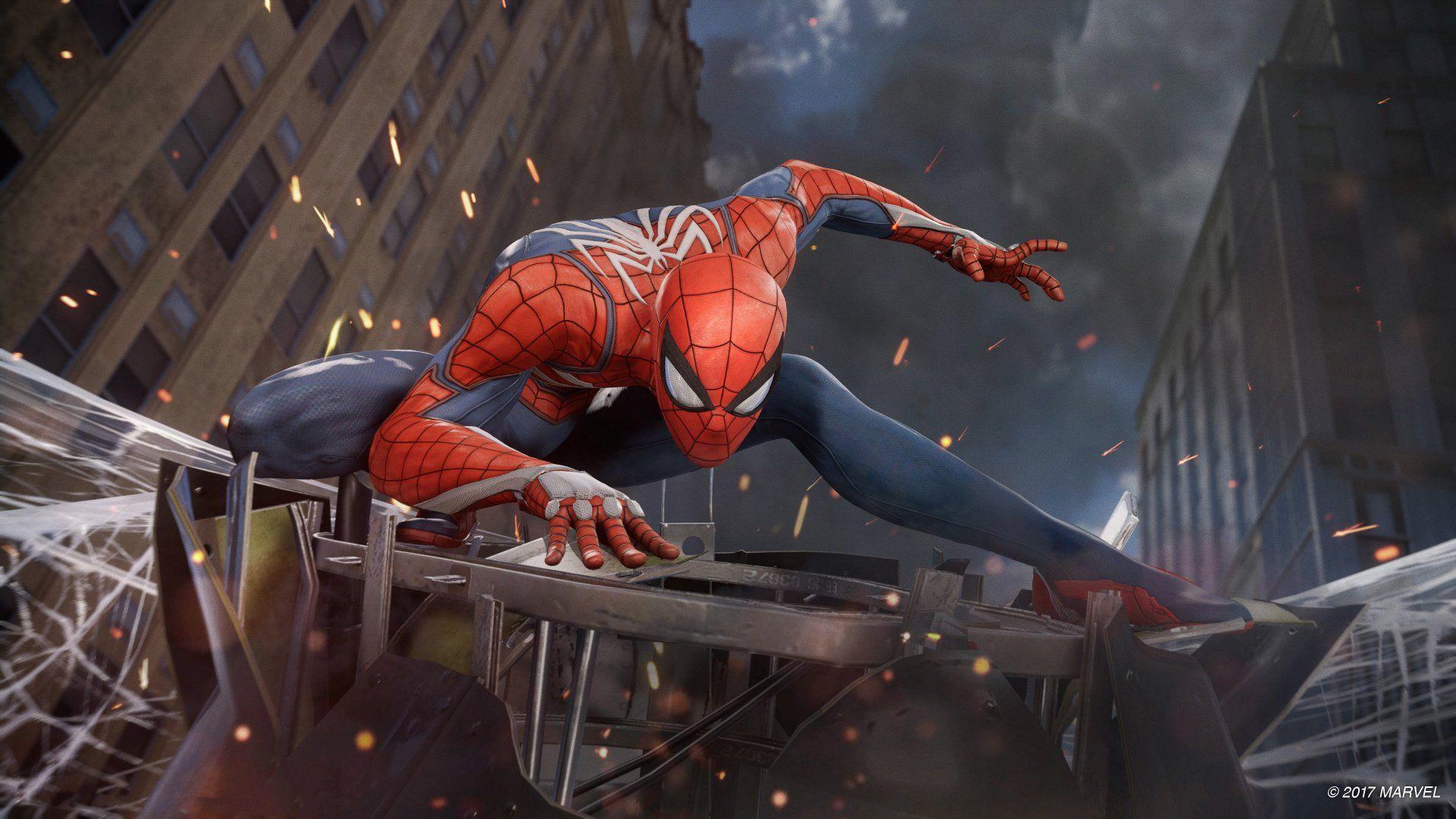 SpiderMan PS4 Wallpapers Top Free SpiderMan PS4 Backgrounds