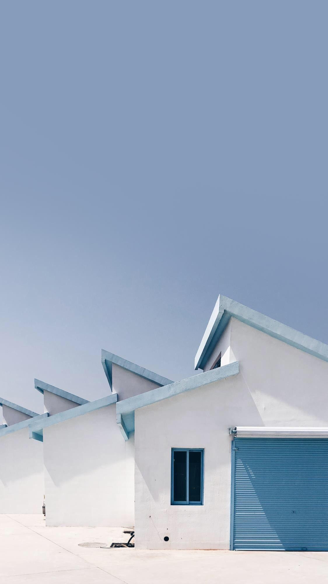 Blue House Wallpapers Top Free Blue House Backgrounds WallpaperAccess